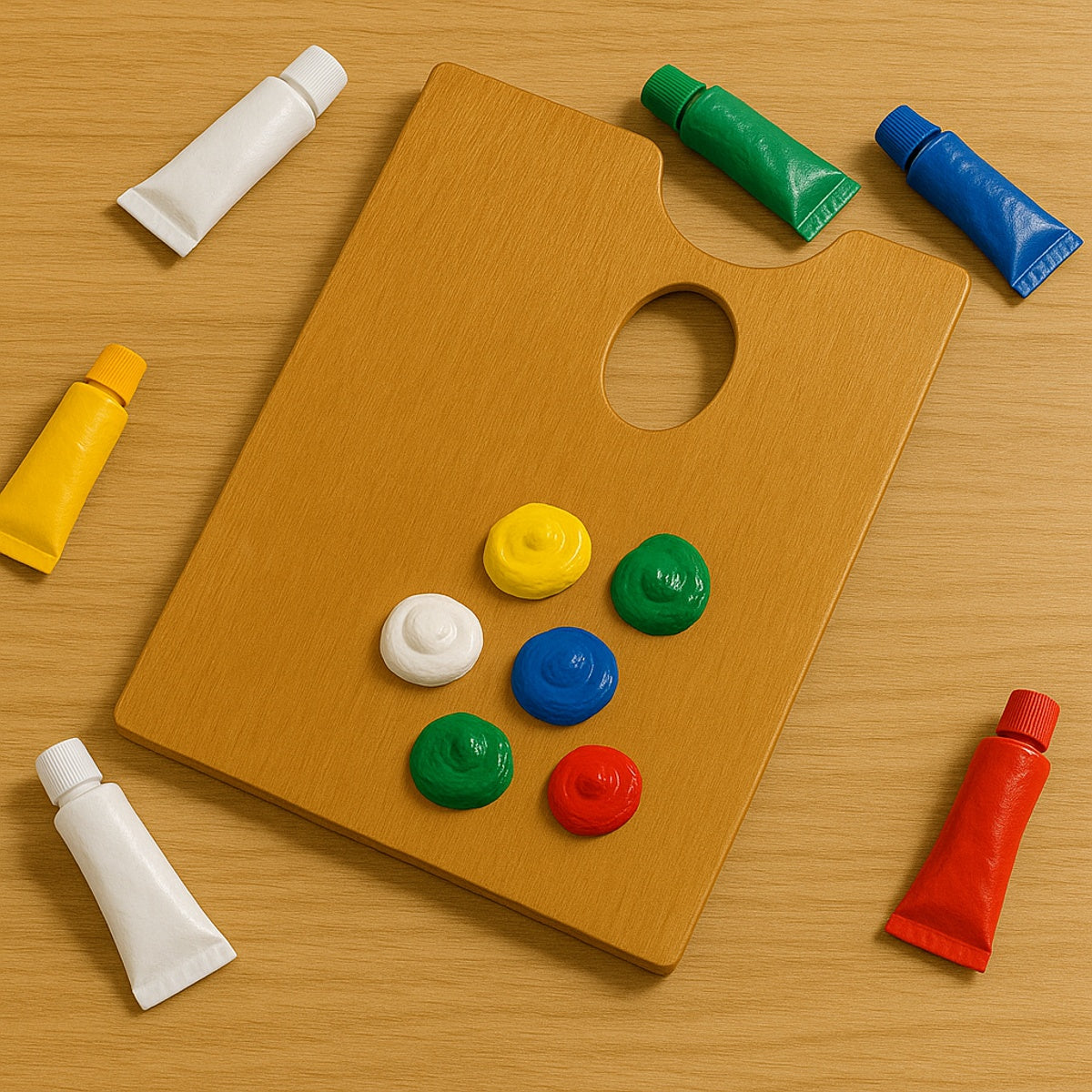 Paleta Trident para Pintura Retangular 31x40 Cm - Modelo 12411-rt