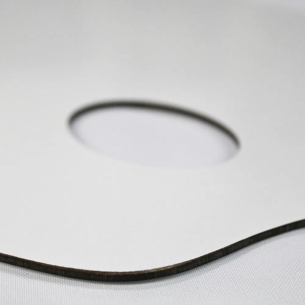 Paleta para Pintura Oval Trident 23x31 Cm - Modelo 12413-ov