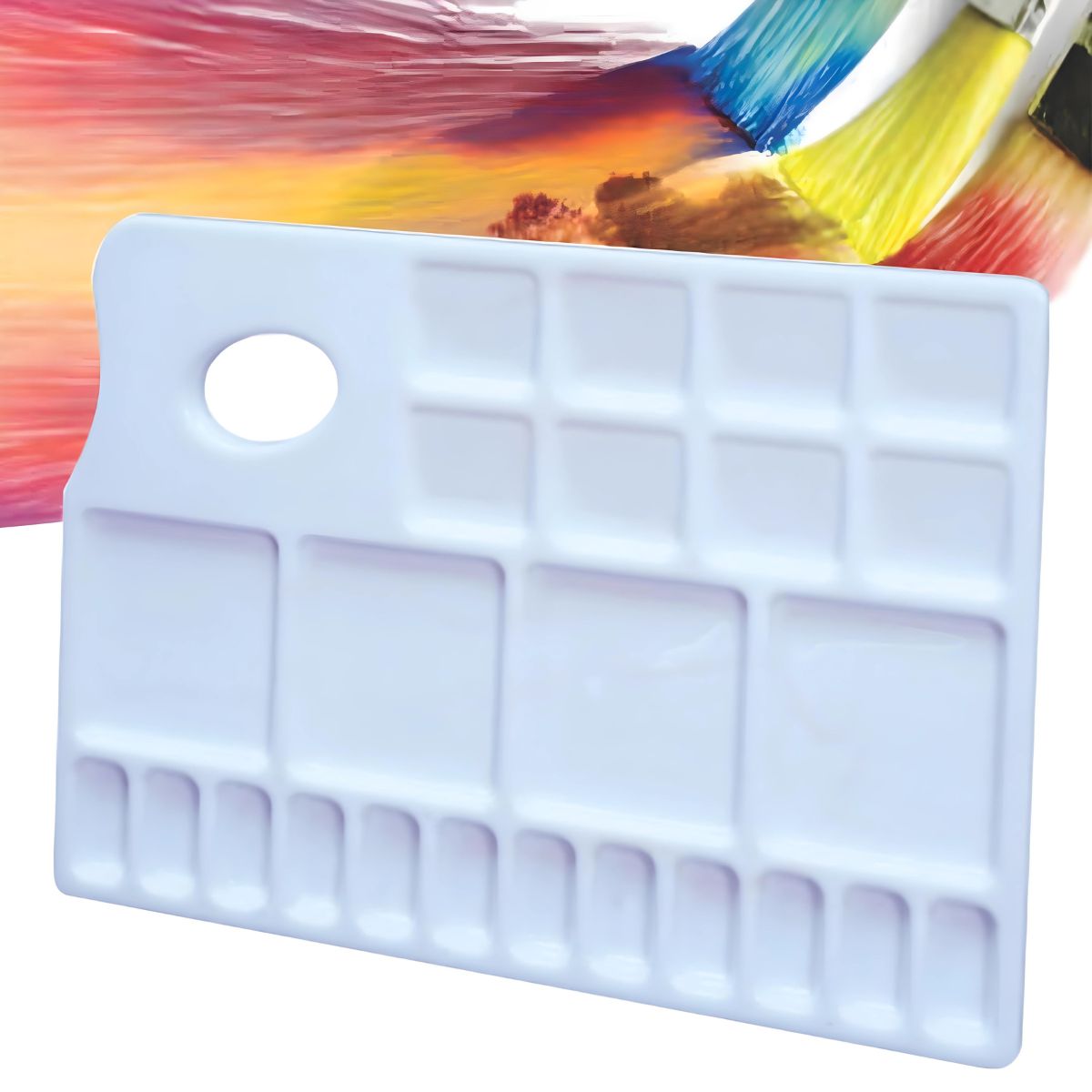 Paleta Retangular Trident com 24 Cavidades 38x26 Cm - Modelo 12415