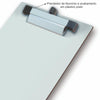 Prancheta Portátil com Prendedor Trident Cor Branca Ofício 37x24 Cm - Modelo 4812