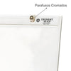 Prancheta Trident Portátil Fórmica Branca com Prendedor Acrílico A3 45x34 Cm - Modelo 48-a3f