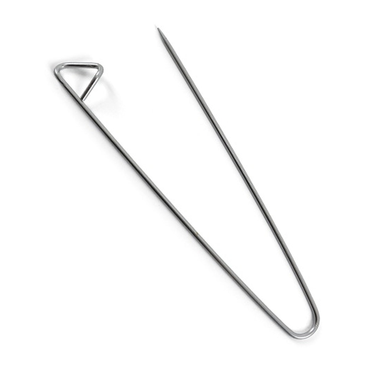 Agulha de Gancho 2mm 12cm com 3 Unidades para Tricô e Tranças - Círculo