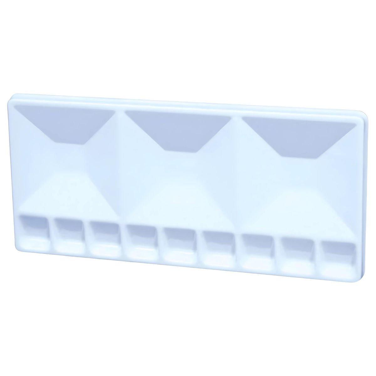 Godê Trident com 12 Cavidades 33x15cm em Poliestireno - Modelo 12456 para Tintas Artísticas
