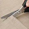 Tesoura de Picotar Zig-zag em Aço Inoxidável 9,25" para Tecidos Patchwork e Costura Criativa - Círculo