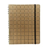 Caderno Criativo Argolado Cicero 17x24cm 90 Folhas Duo Kraft Linha e Ponto Pautado e Pontado