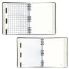 Caderno Criativo Argolado Cicero 17x24cm 90 Folhas Duo Kraft Linha e Ponto Pautado e Pontado