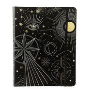 Caderno Criativo Argolado Cicero 17x24cm 90 Folhas Duo Astral Espaço Tempo Pautado e Pontado