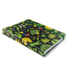 Caderno Criativo Argolado Cicero 17x24cm 90 Folhas Duo Pássaros Floresta Tropical Preto Pautado e Pontado