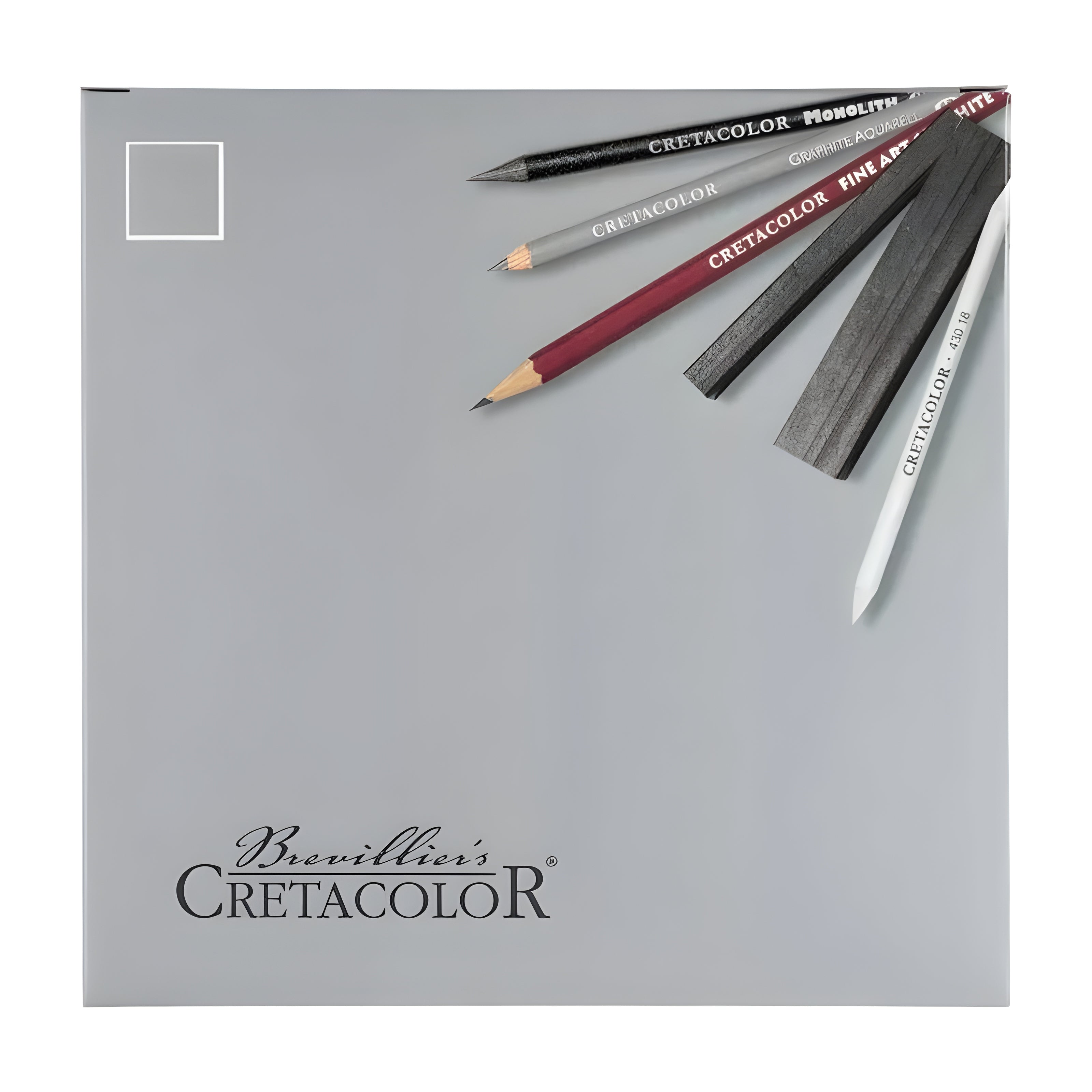 Conjunto para Desenho Cretacolor Silver Box com 17 Itens 400 17