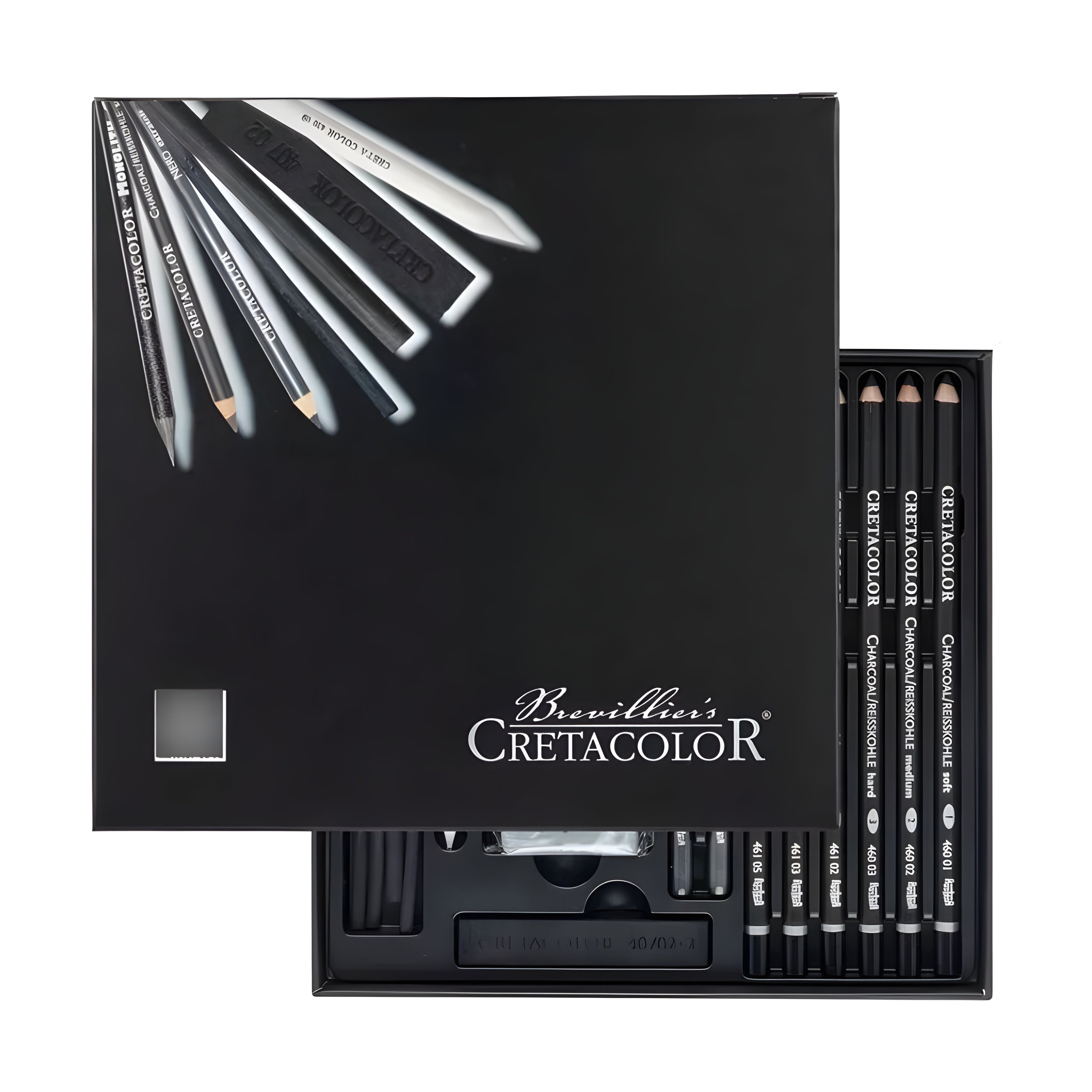 Conjunto para Desenho Cretacolor Black Box com 20 Itens 400 61