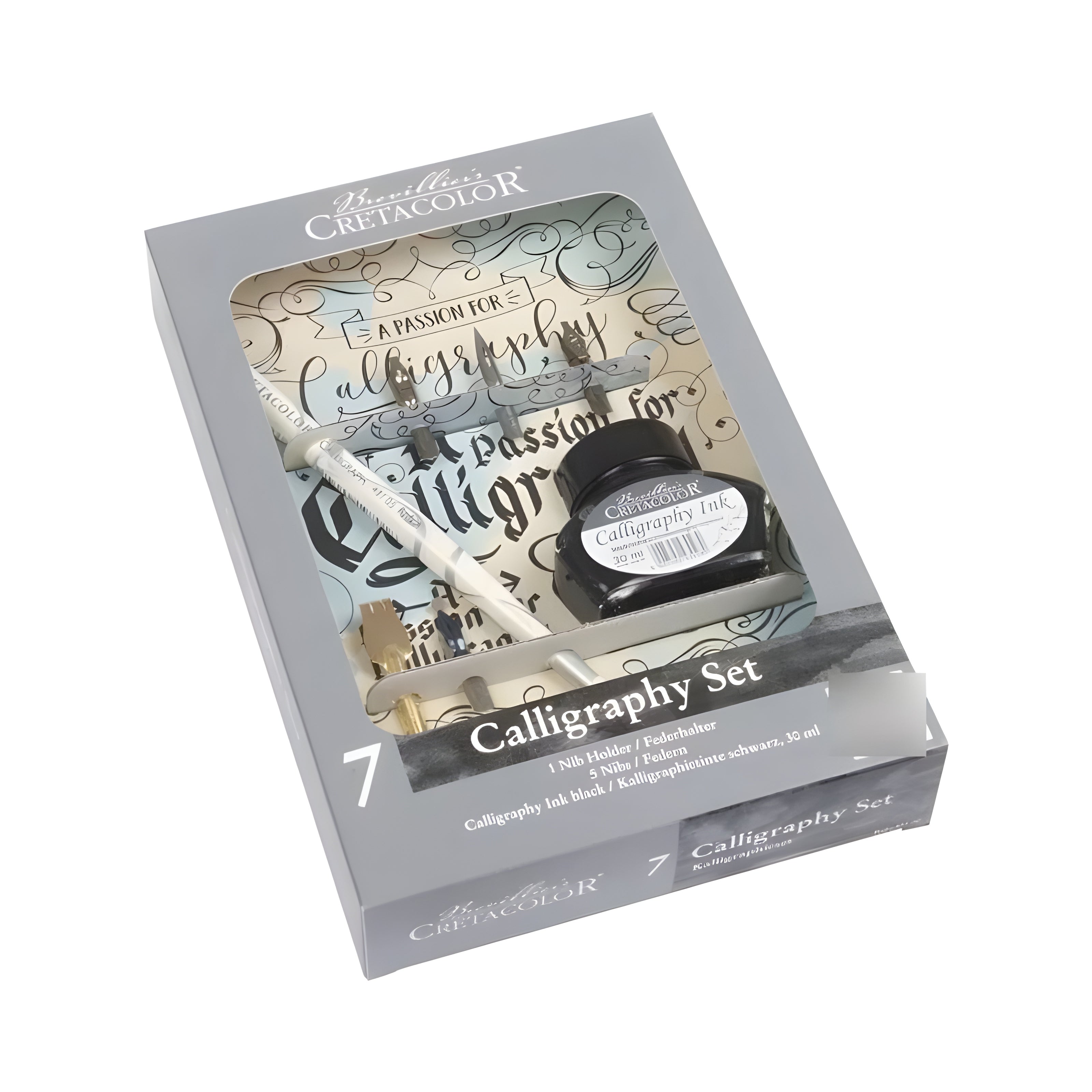 Conjunto para Caligrafia Cretacolor Calligraphy com 7 Itens 431 20