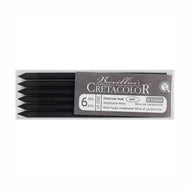 Estojo Mina 5.6Mm Carvão Macio com 6 Unidades Cretacolor 260 01