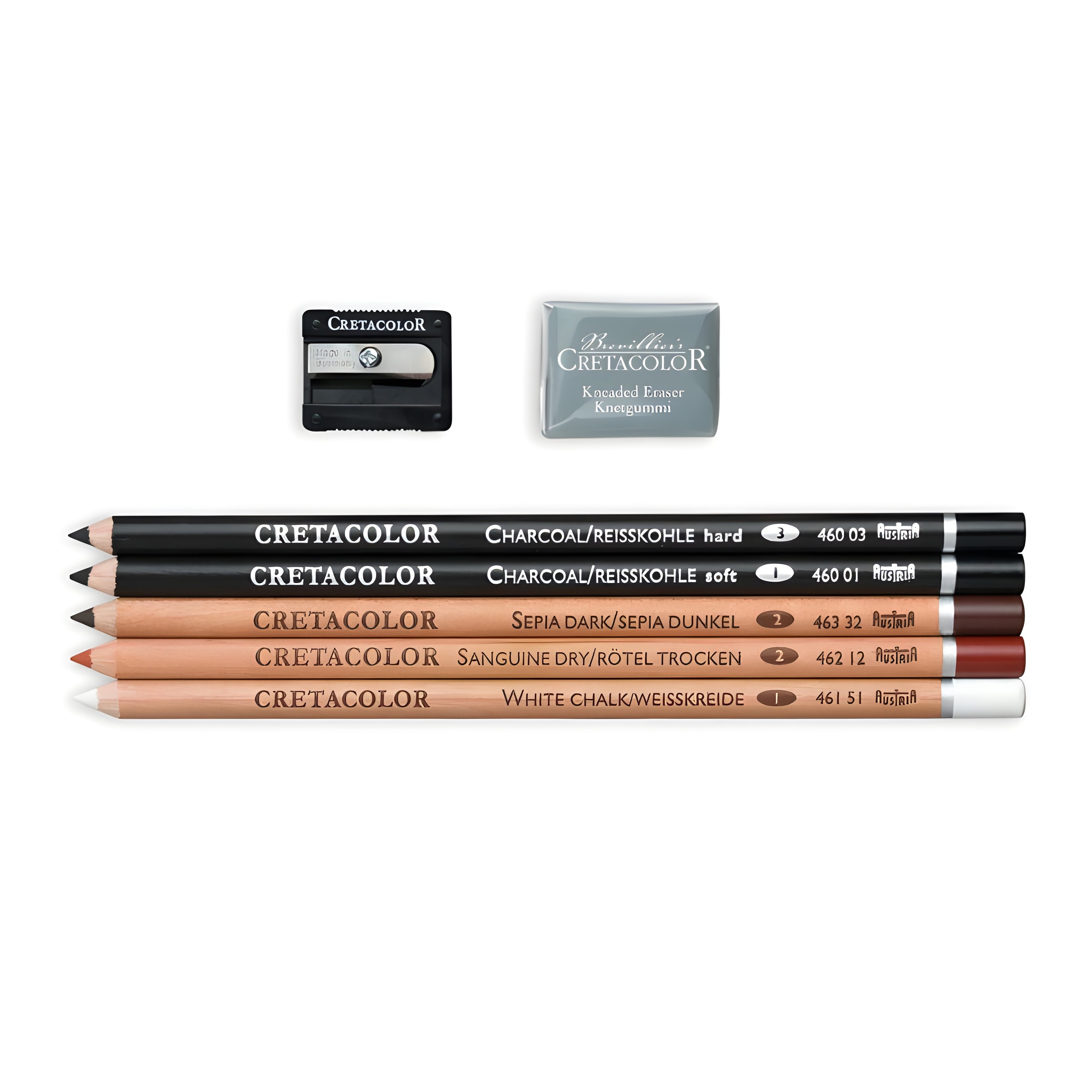 Kit para Desenho Sketching Cretacolor com 7 Peças - 400 10