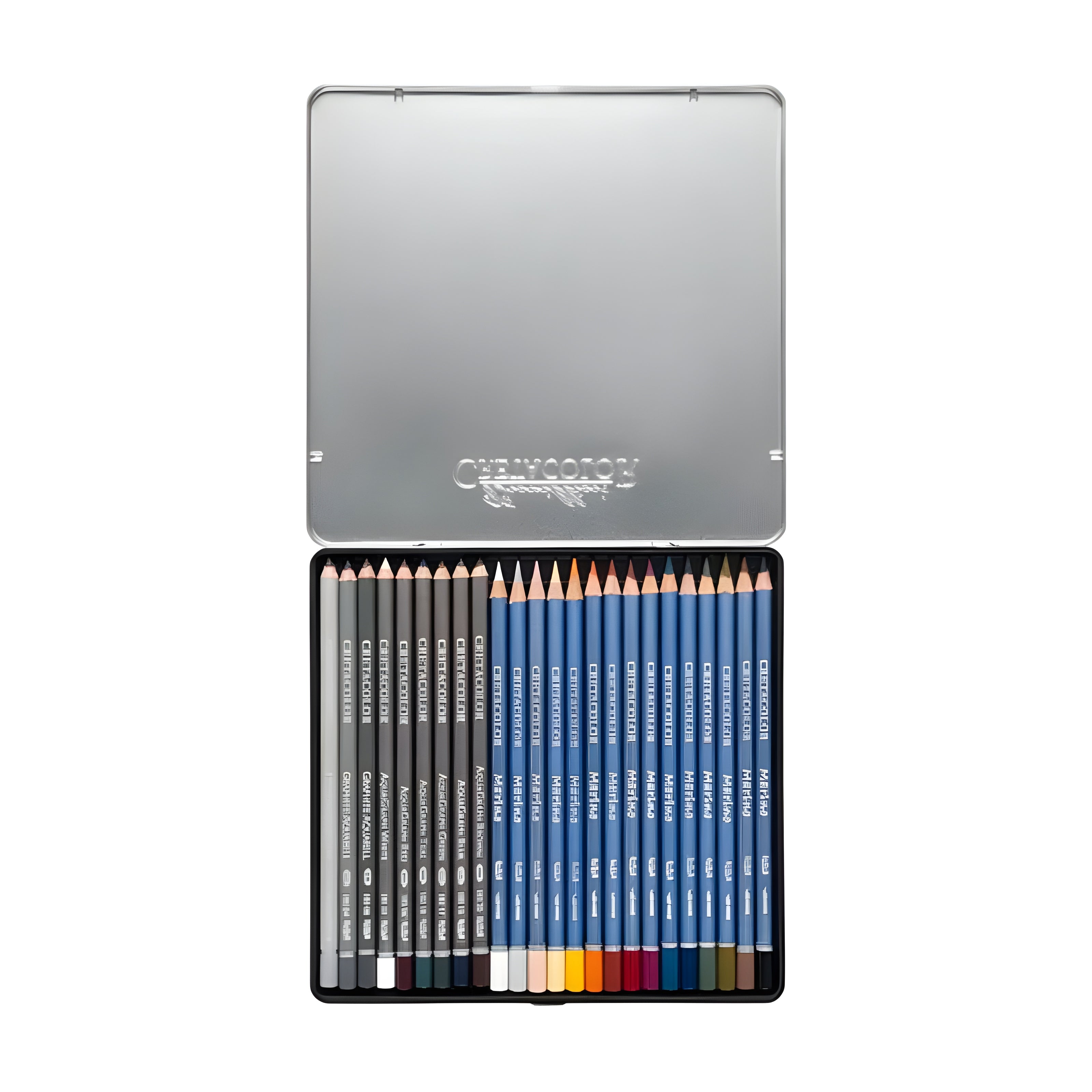 Kit para Desenho The Aquarino Box Cretacolor com 24 Peças - 400 46