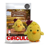 Kit Meu Primeiro Amigurumi Fazendinha Pintinho 0003 - Círculo