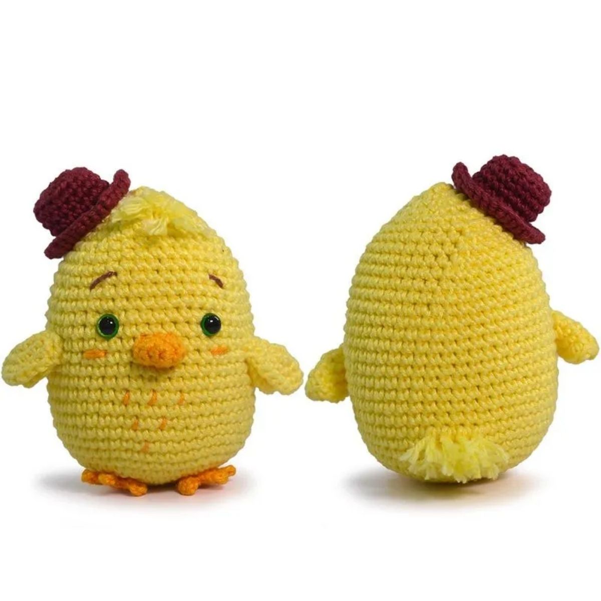 Kit Meu Primeiro Amigurumi Fazendinha Pintinho 0003 - Círculo