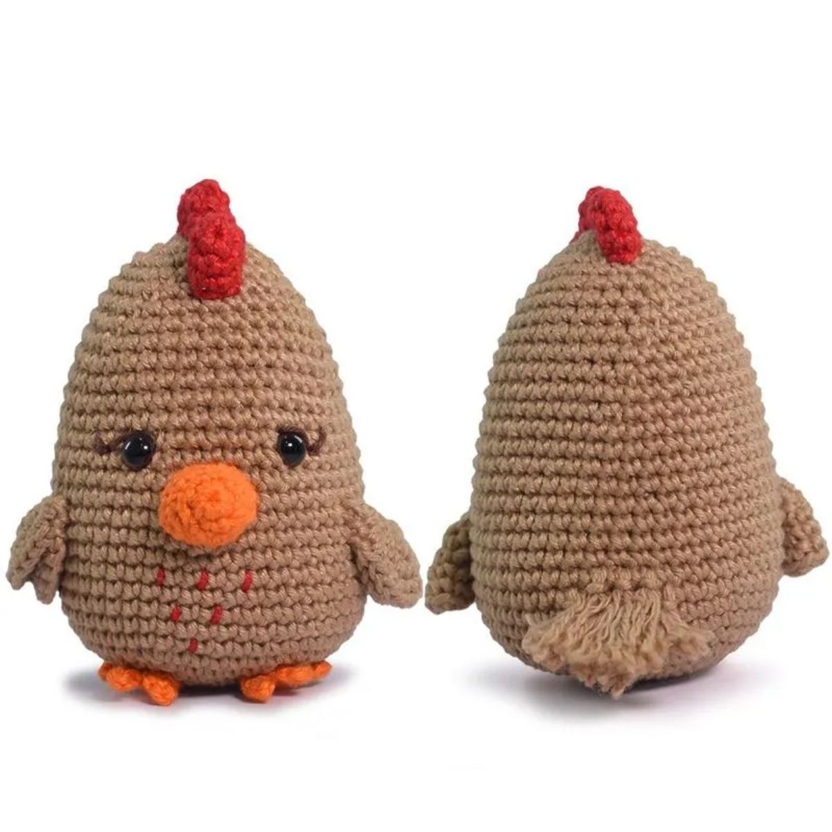 Kit Meu Primeiro Amigurumi Fazendinha Galinha 0002 - Círculo