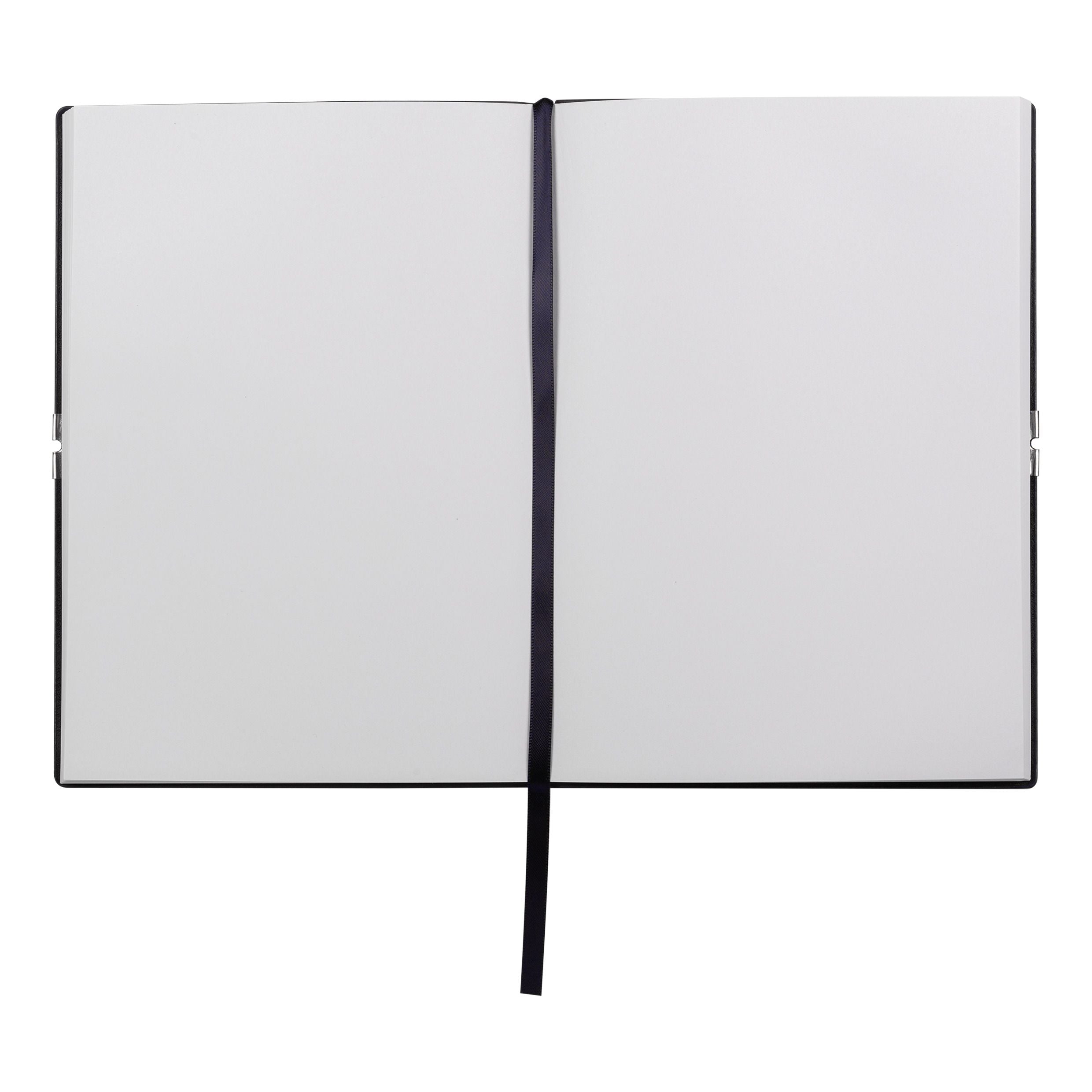 Caderno A5 Elegance Storyline Azul Marinho 80 Folhas sem Pauta 100g/m² - Hugo Boss - Hnh124np