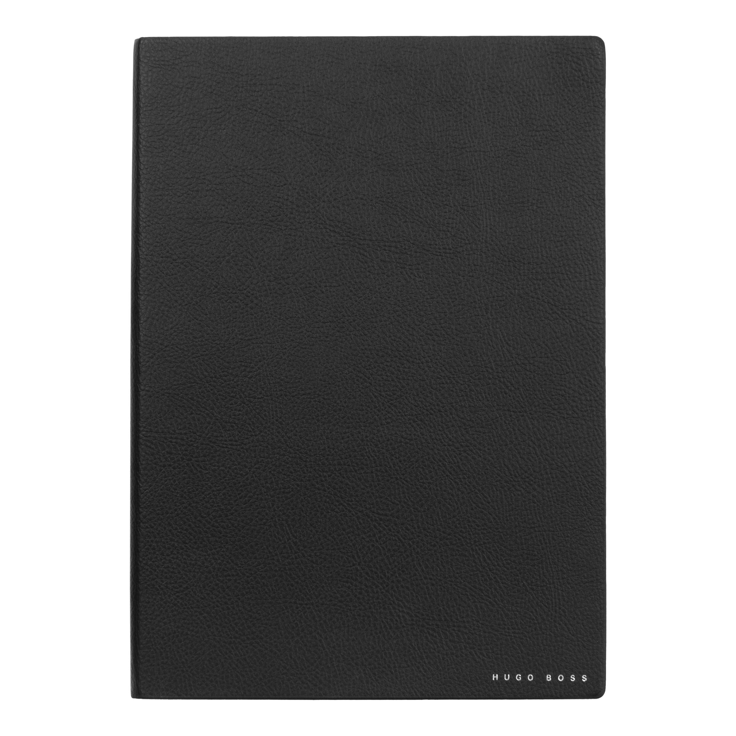 Caderno B5 Essential Storyline Preto 80 Folhas Pautadas 80g/m² - Hugo Boss - Hnb121al