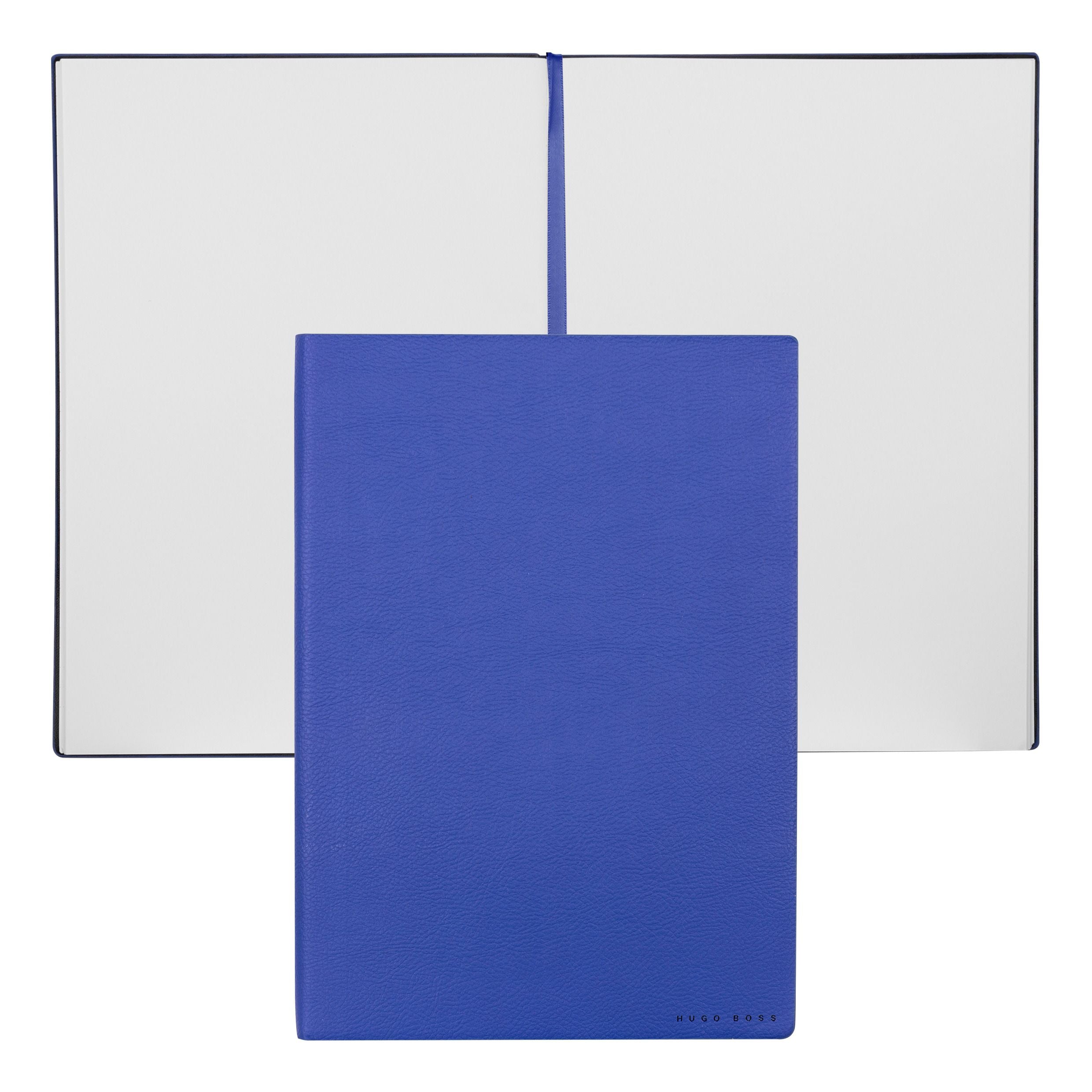 Caderno B5 Essential Storyline Azul 80 Folhas sem Pauta 80g/m² - Hugo Boss - Hnb121lp