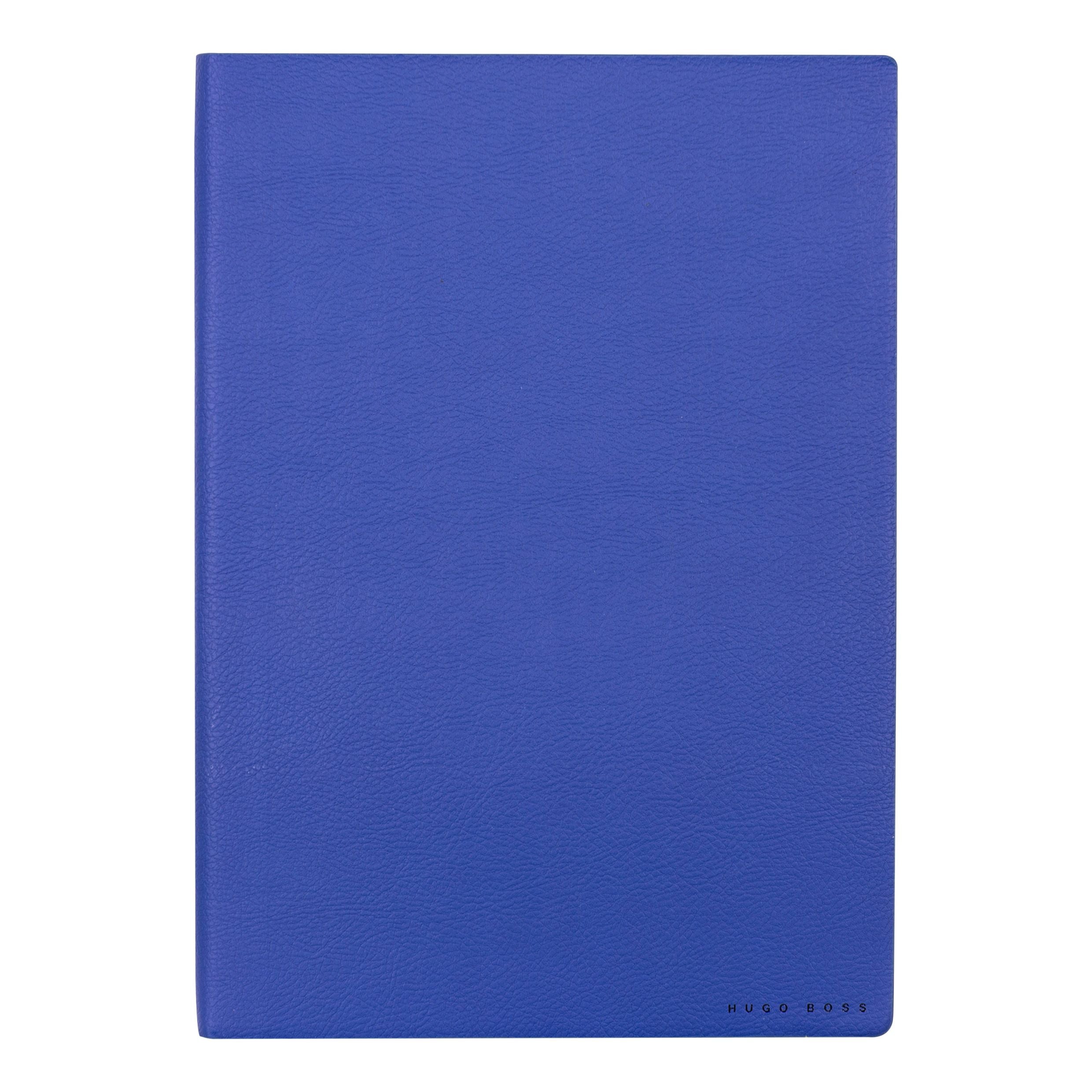 Caderno B5 Essential Storyline Azul 80 Folhas sem Pauta 80g/m² - Hugo Boss - Hnb121lp