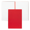 Caderno B5 Essential Storyline Vermelho 80 Folhas Pautadas 80g/m² - Hugo Boss - Hnb121pl