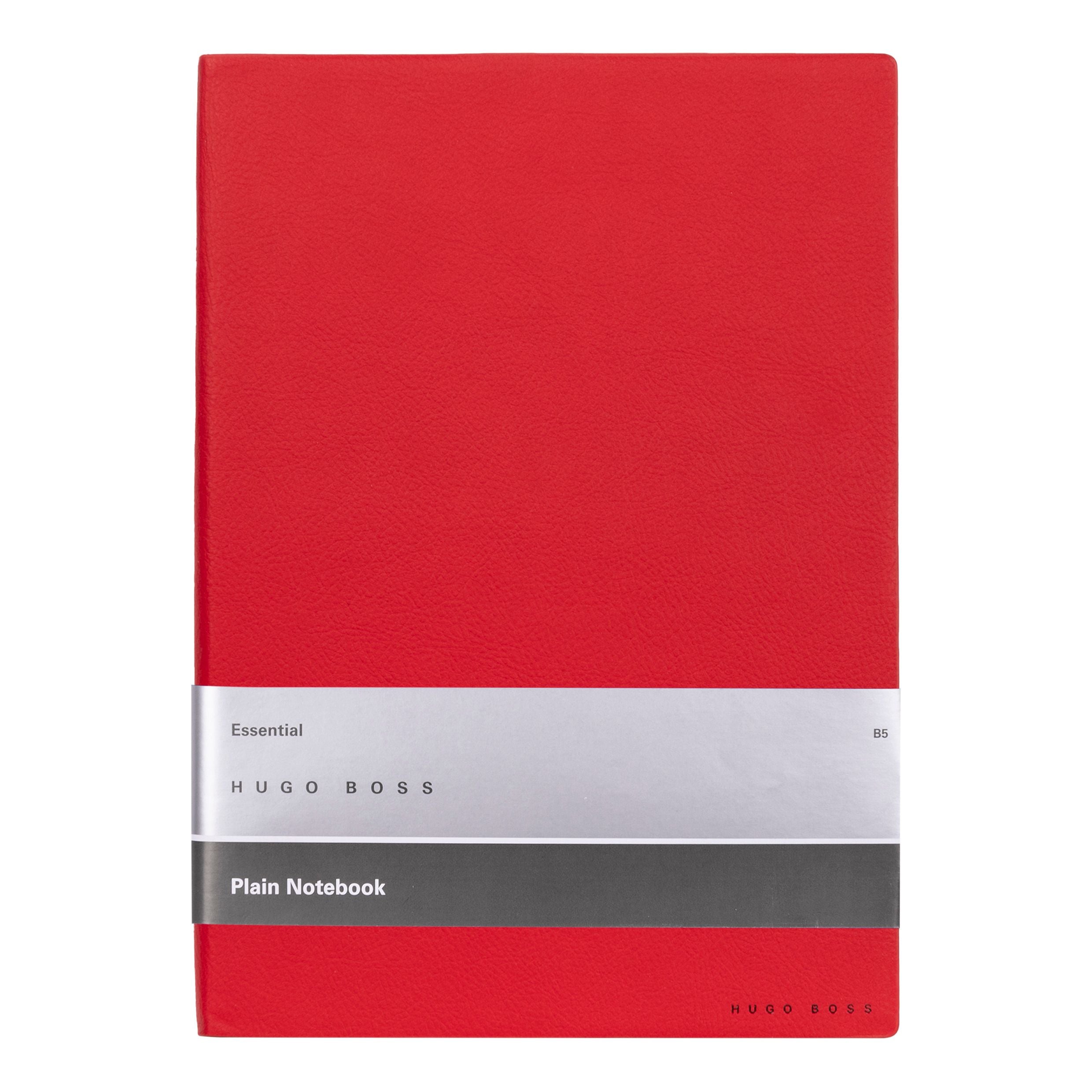 Caderno B5 Essential Storyline Vermelho 80 Folhas sem Pauta 80g/m² - Hugo Boss - Hnb121pp