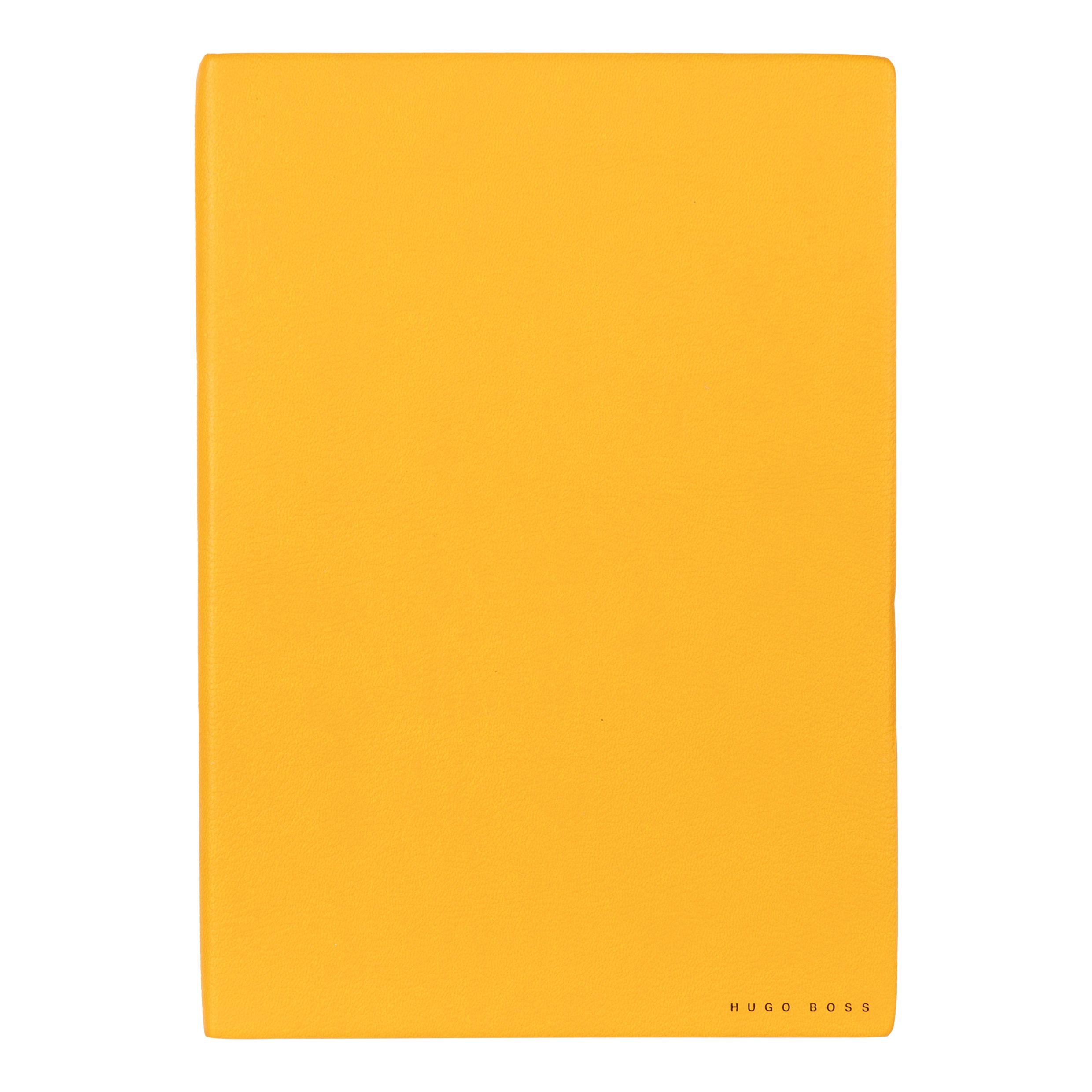 Caderno B5 Essential Storyline Amarelo 80 Folhas Pautadas 80g/m² - Hugo Boss - Hnb121sl