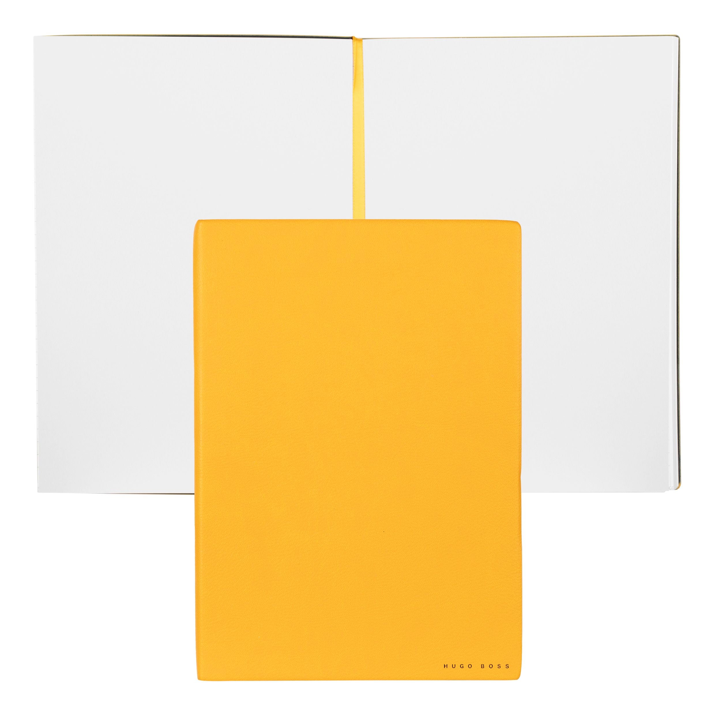 Caderno B5 Essential Storyline Amarelo 80 Folhas sem Pauta 80g/m² - Hugo Boss - Hnb121sp
