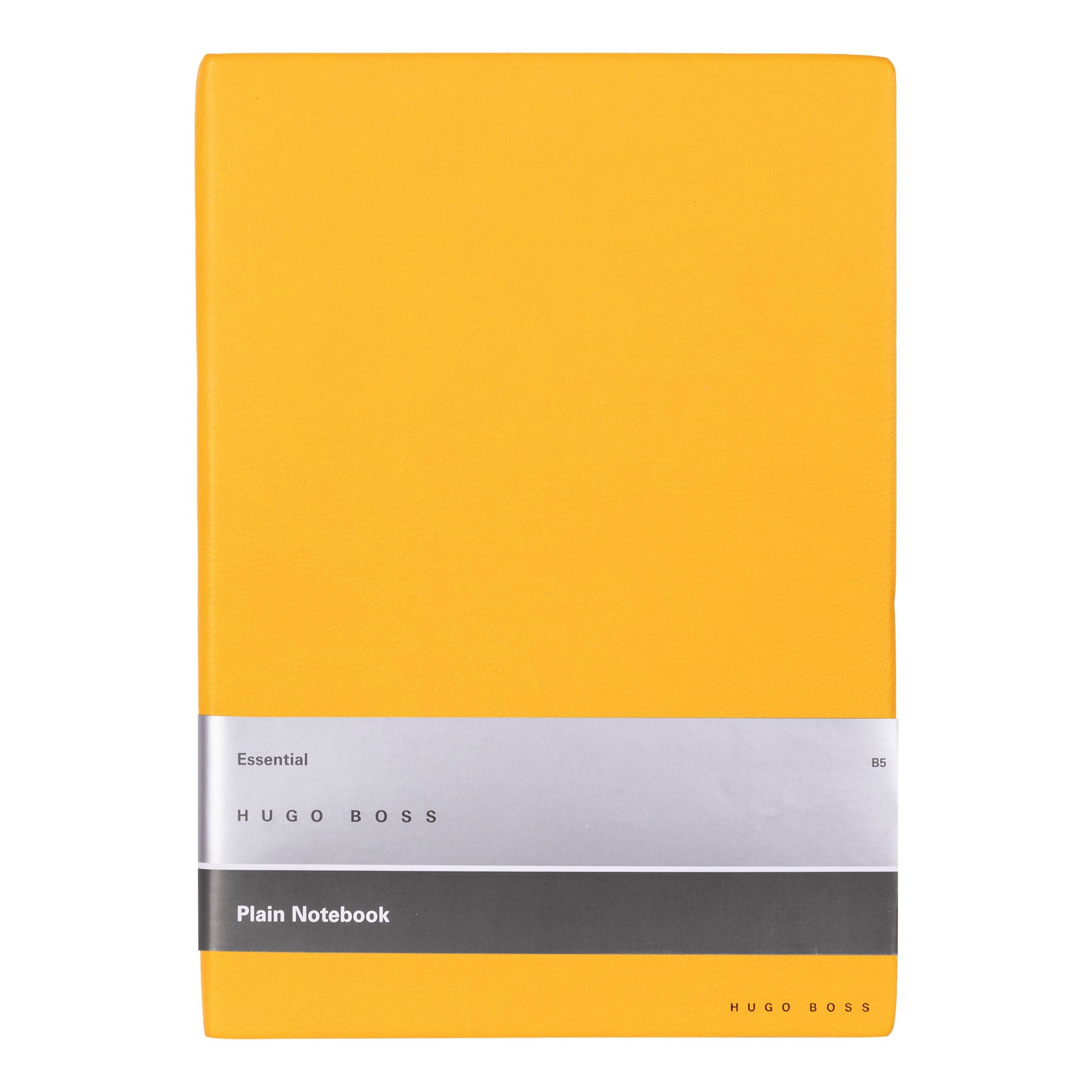 Caderno B5 Essential Storyline Amarelo 80 Folhas sem Pauta 80g/m² - Hugo Boss - Hnb121sp