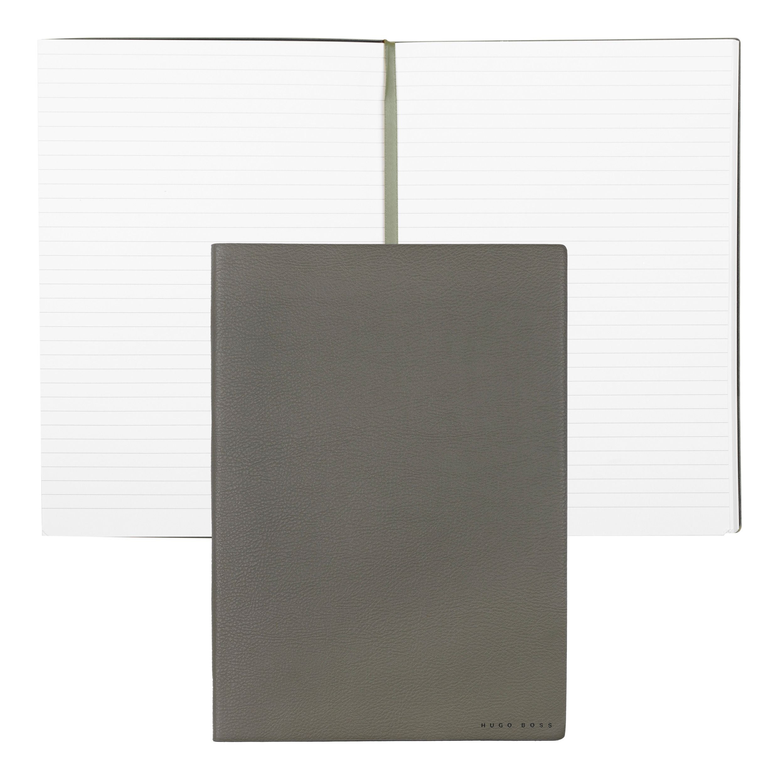 Caderno B5 Essential Storyline Caqui 80 Folhas Pautadas 80g/m² - Hugo Boss - Hnb121tl