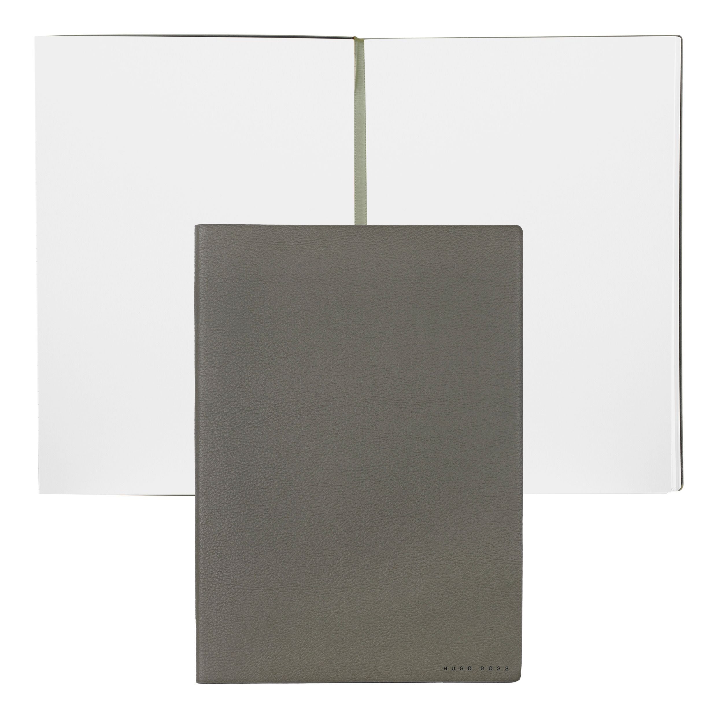 Caderno B5 Essential Storyline Caqui 80 Folhas sem Pauta 80g/m² - Hugo Boss - Hnb121tp