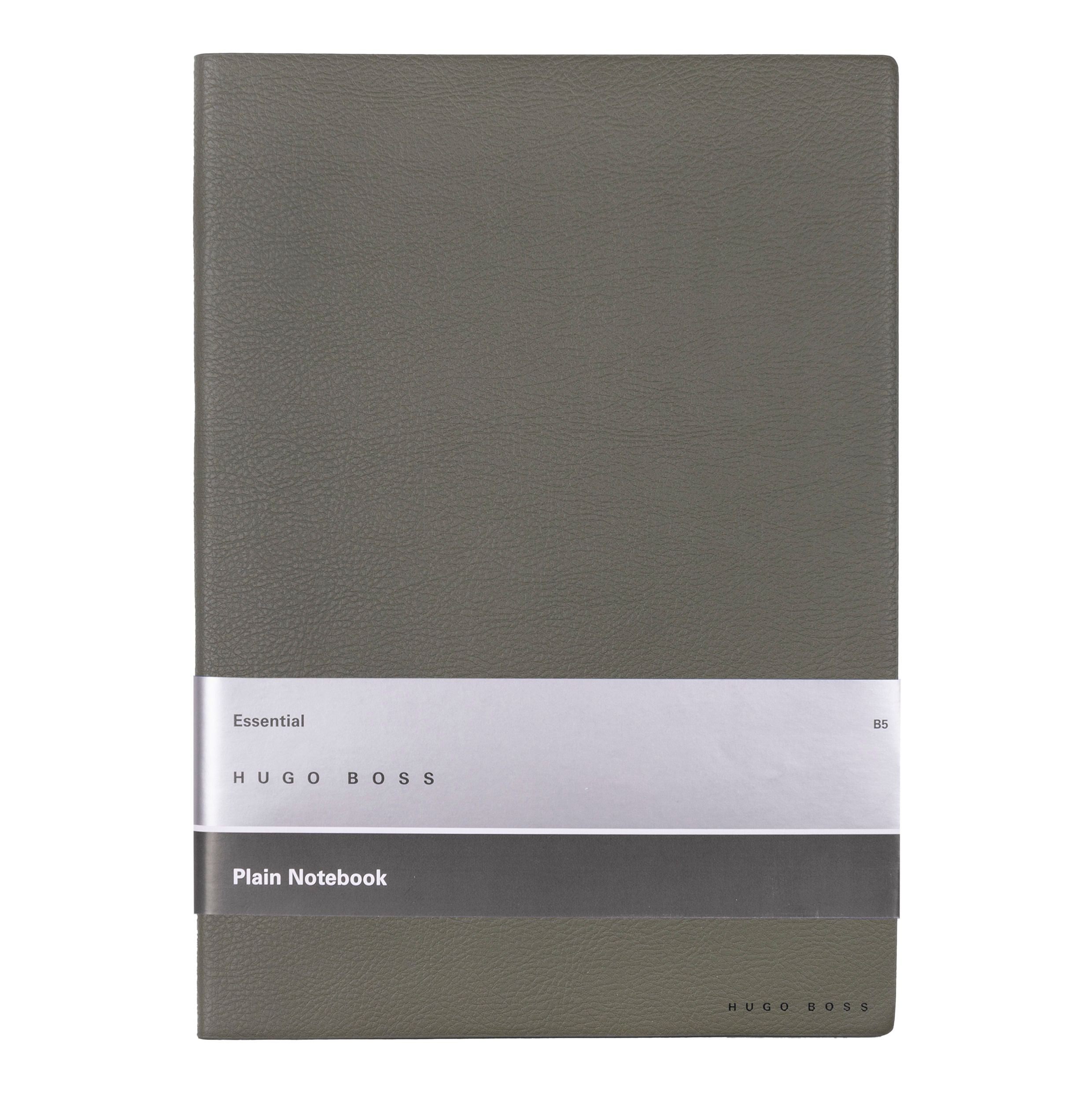 Caderno B5 Essential Storyline Caqui 80 Folhas sem Pauta 80g/m² - Hugo Boss - Hnb121tp