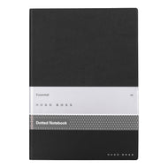 Caderno A5 Essential Storyline Preto 80 Folhas Pontilhadas 80g/m² - Hugo Boss - Hnh121ad