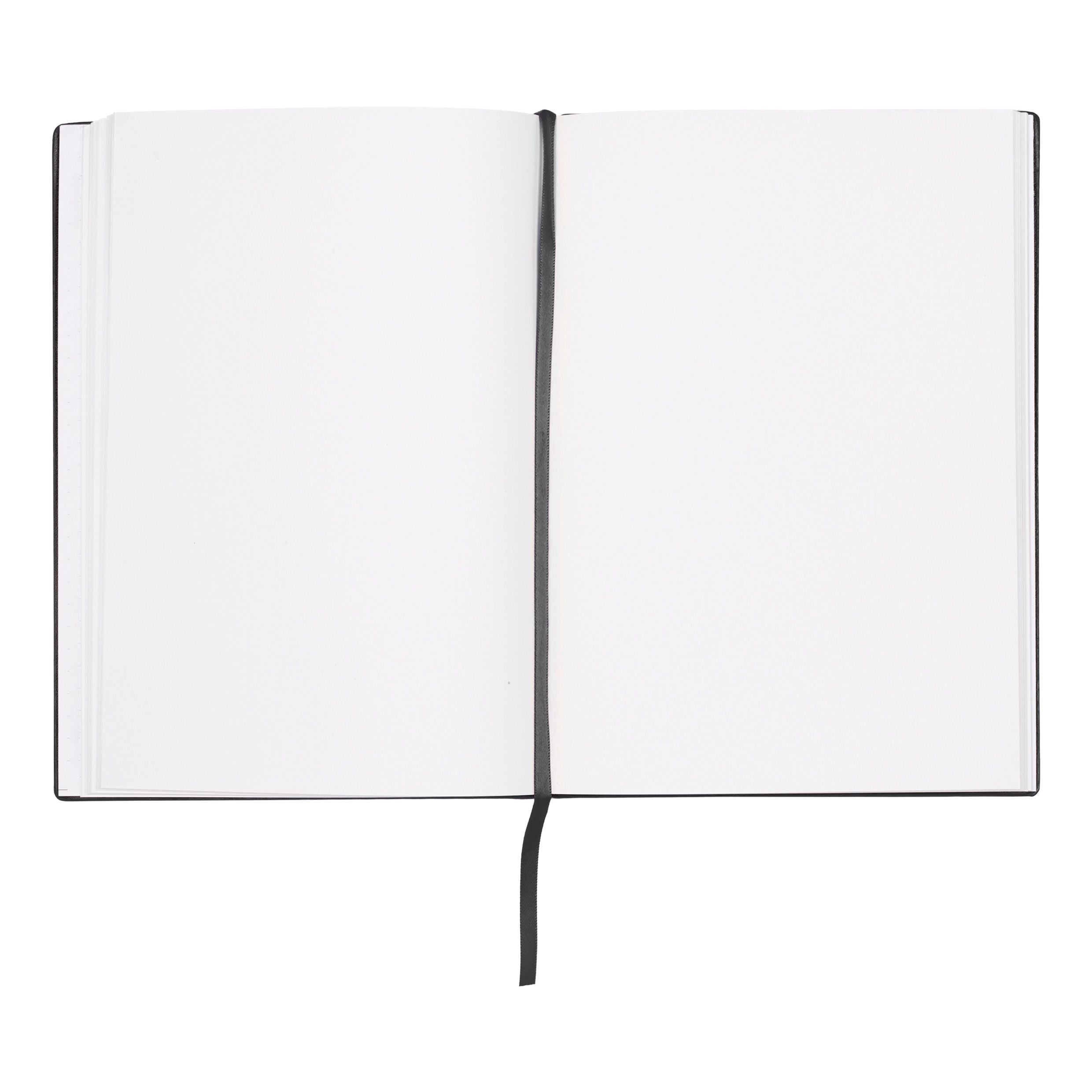 Caderno A5 Essential Storyline Preto 80 Folhas sem Pauta 80g/m² - Hugo Boss - Hnh121ap