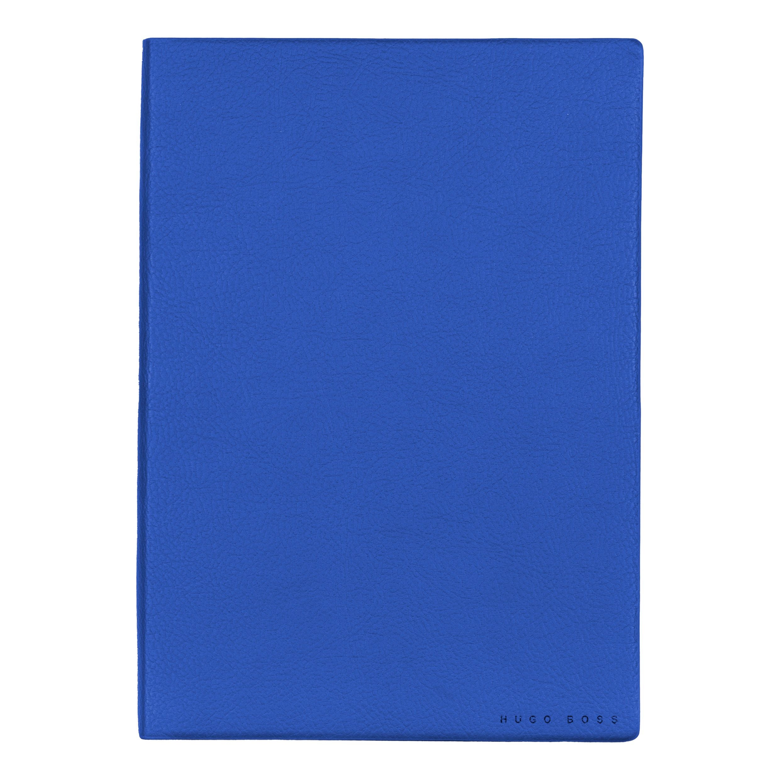 Caderno A5 Essential Storyline Azul 80 Folhas Pautadas 80g/m² - Hugo Boss - Hnh121ll
