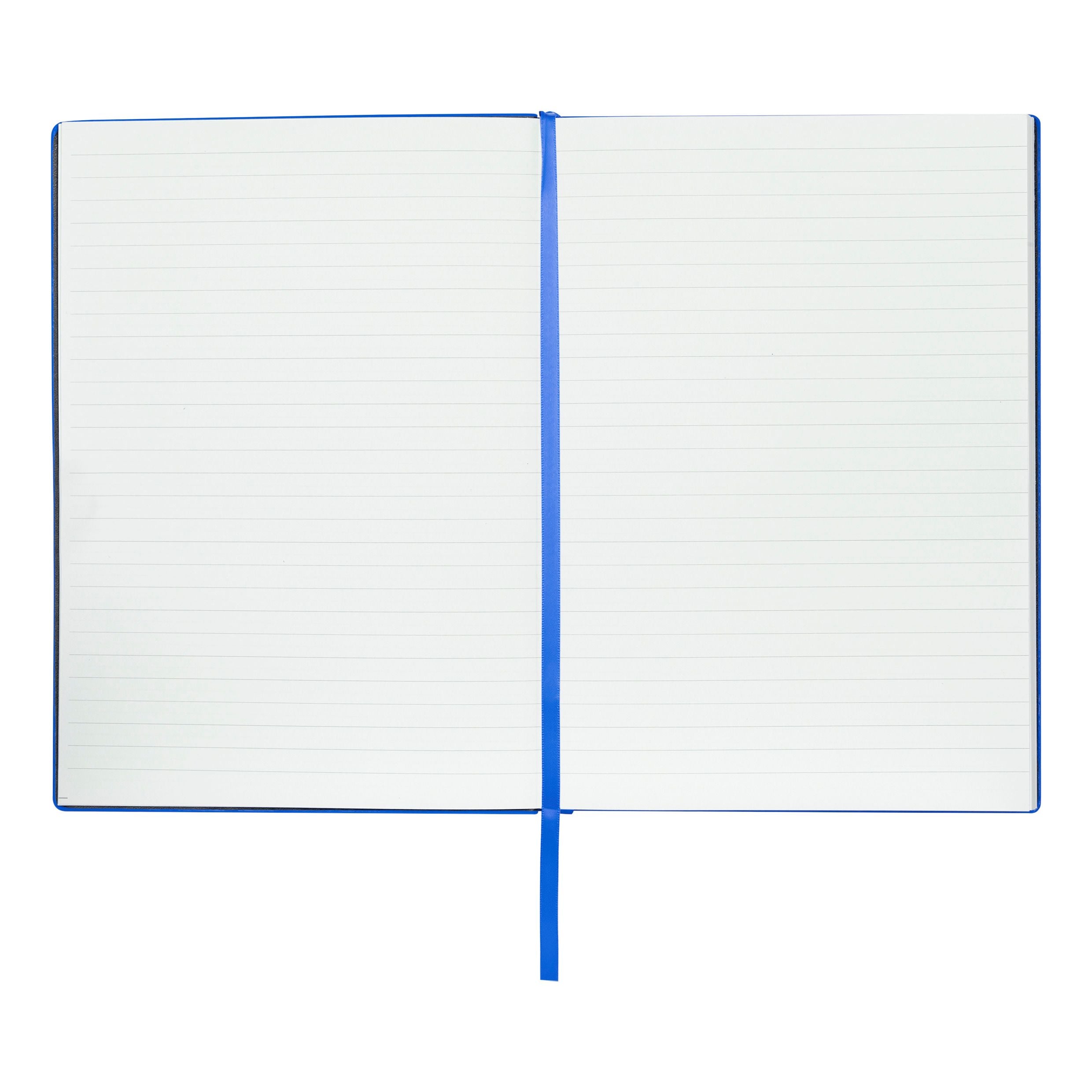 Caderno A5 Essential Storyline Azul 80 Folhas Pautadas 80g/m² - Hugo Boss - Hnh121ll