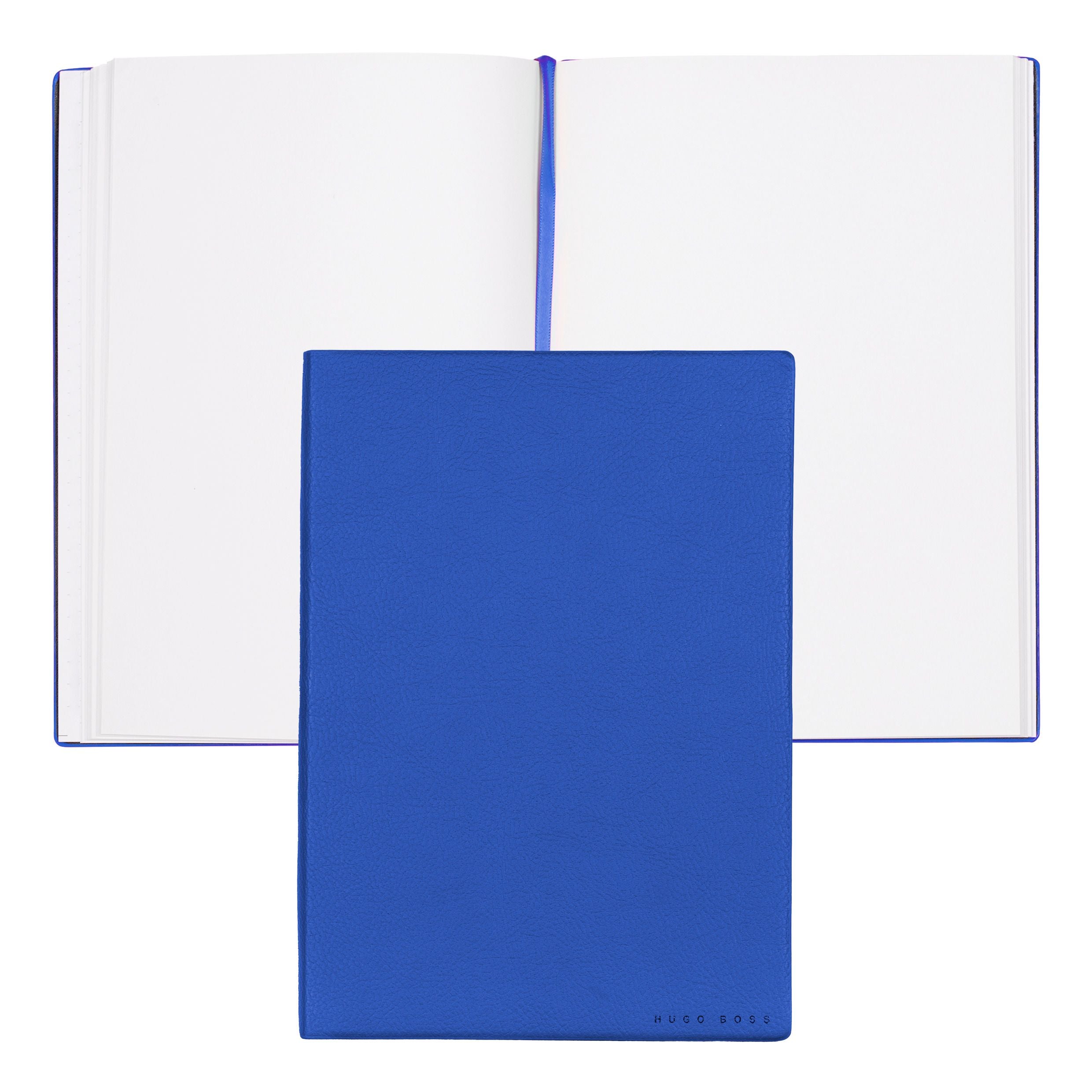 Caderno A5 Essential Storyline Azul 80 Folhas sem Pauta 80g/m² - Hugo Boss - Hnh121lp
