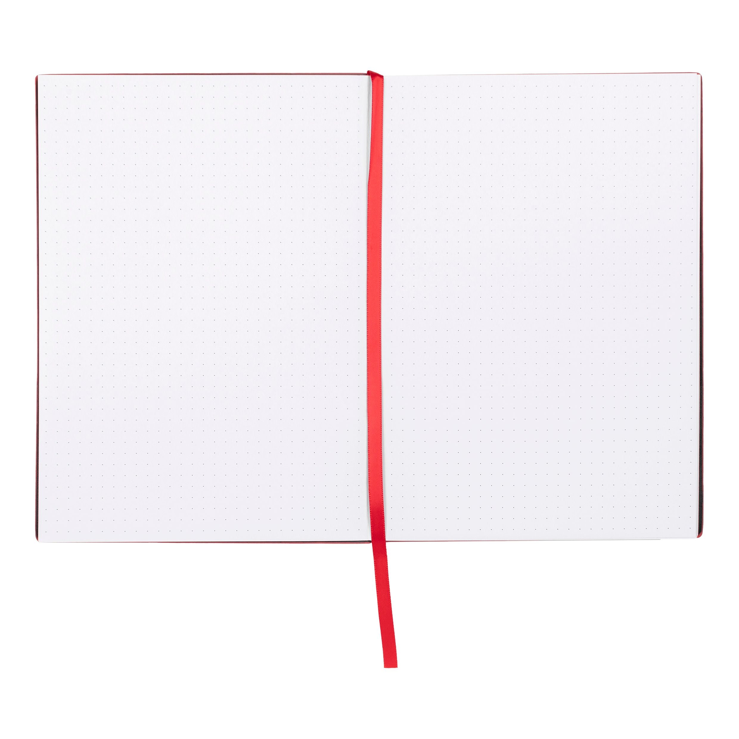 Caderno A5 Essential Storyline Vermelho 80 Folhas Pontilhadas 80g/m² - Hugo Boss - Hnh121pd