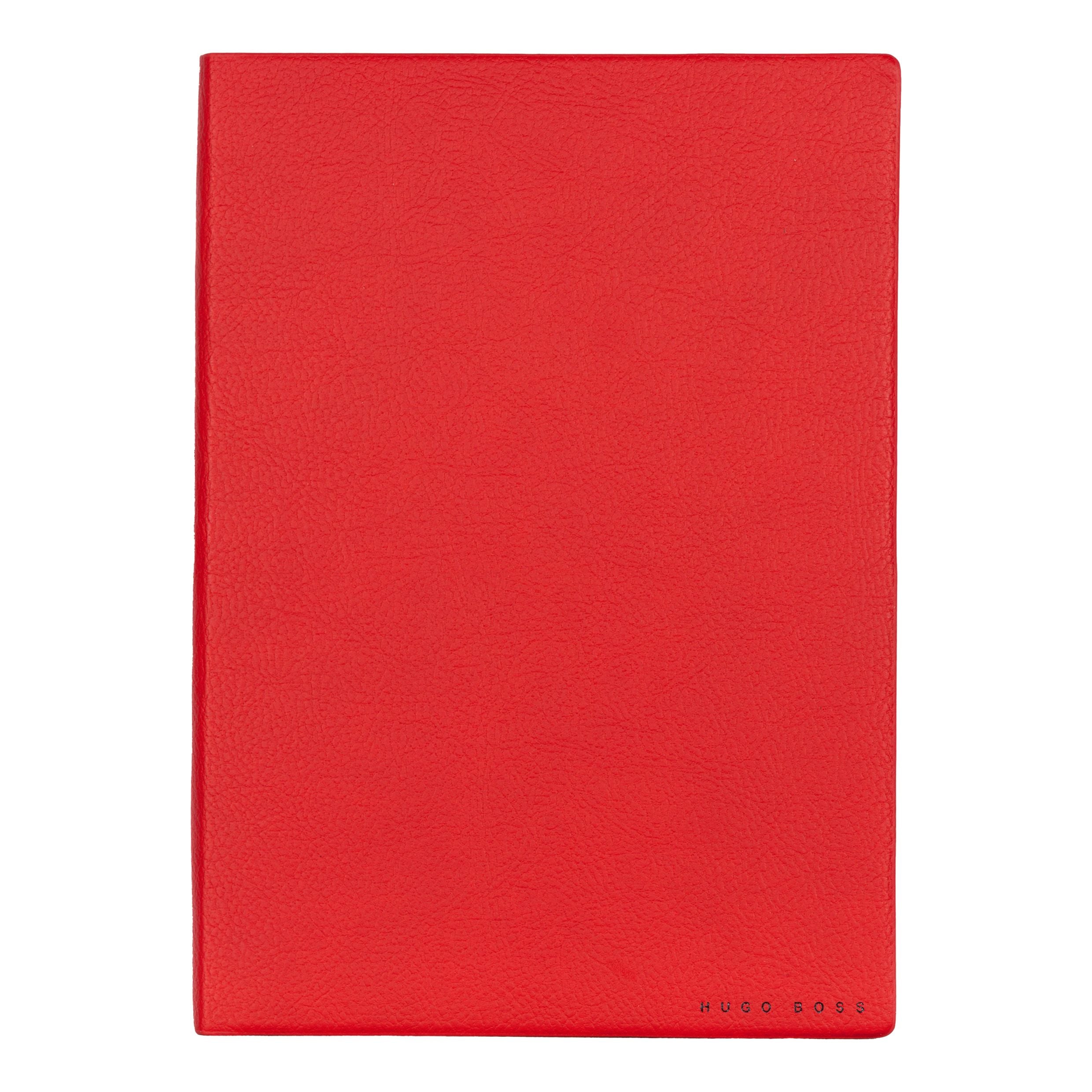 Caderno A5 Essential Storyline Vermelho 80 Folhas Pautadas 80g/m² - Hugo Boss - Hnh121pl