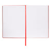 Caderno A5 Essential Storyline Vermelho 80 Folhas Pautadas 80g/m² - Hugo Boss - Hnh121pl
