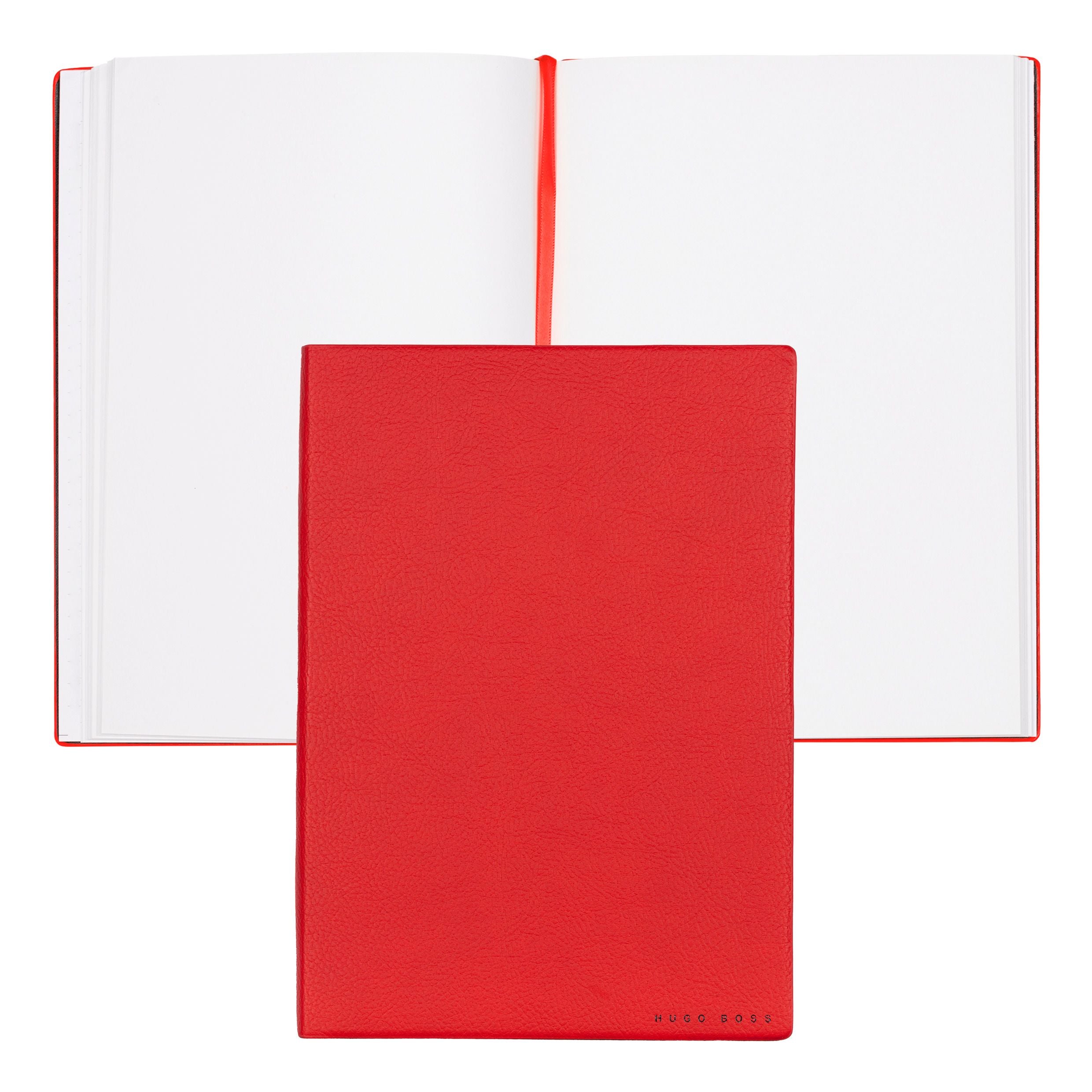 Caderno A5 Essential Storyline Vermelho 80 Folhas sem Pauta 80g/m² - Hugo Boss - Hnh121pp
