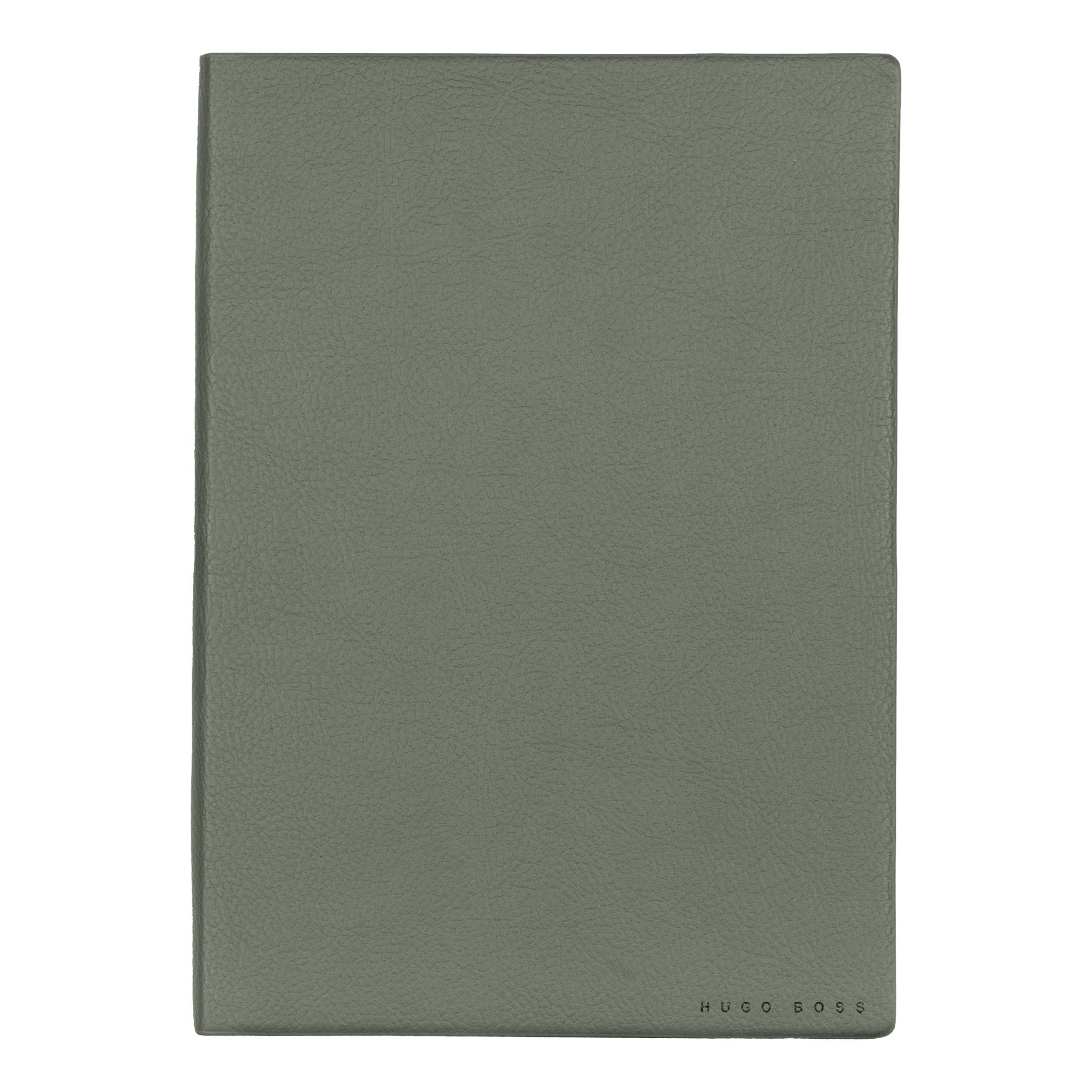 Caderno A5 Essential Storyline Caqui 80 Folhas sem Pauta 80g/m² - Hugo Boss - Hnh121tp