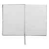 Caderno A5 Elegance Storyline Cinza 80 Folhas Pautadas 100g/m² - Hugo Boss - Hnh124kl
