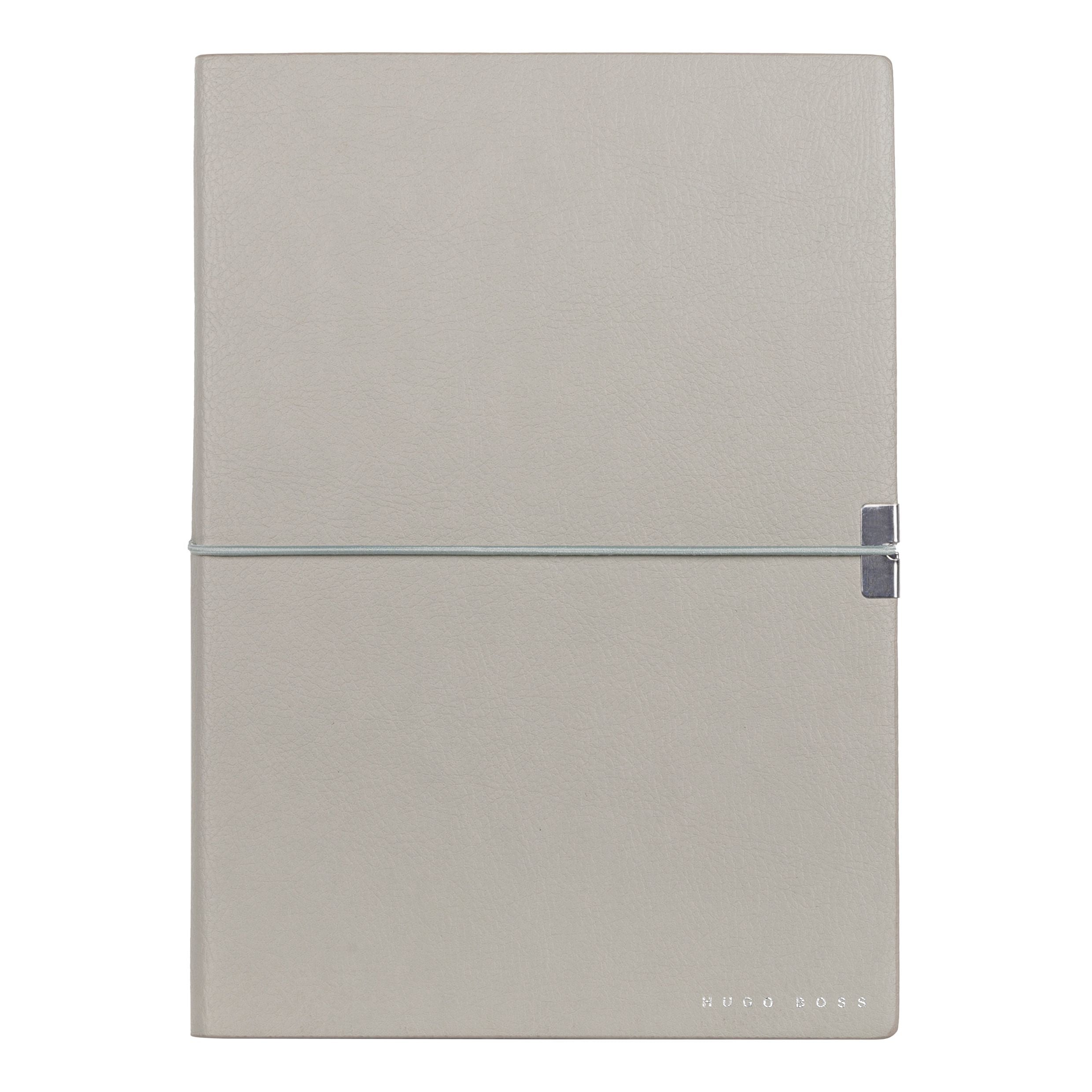 Caderno A5 Elegance Storyline Cinza 80 Folhas sem Pauta 100g/m² - Hugo Boss - Hnh124kp