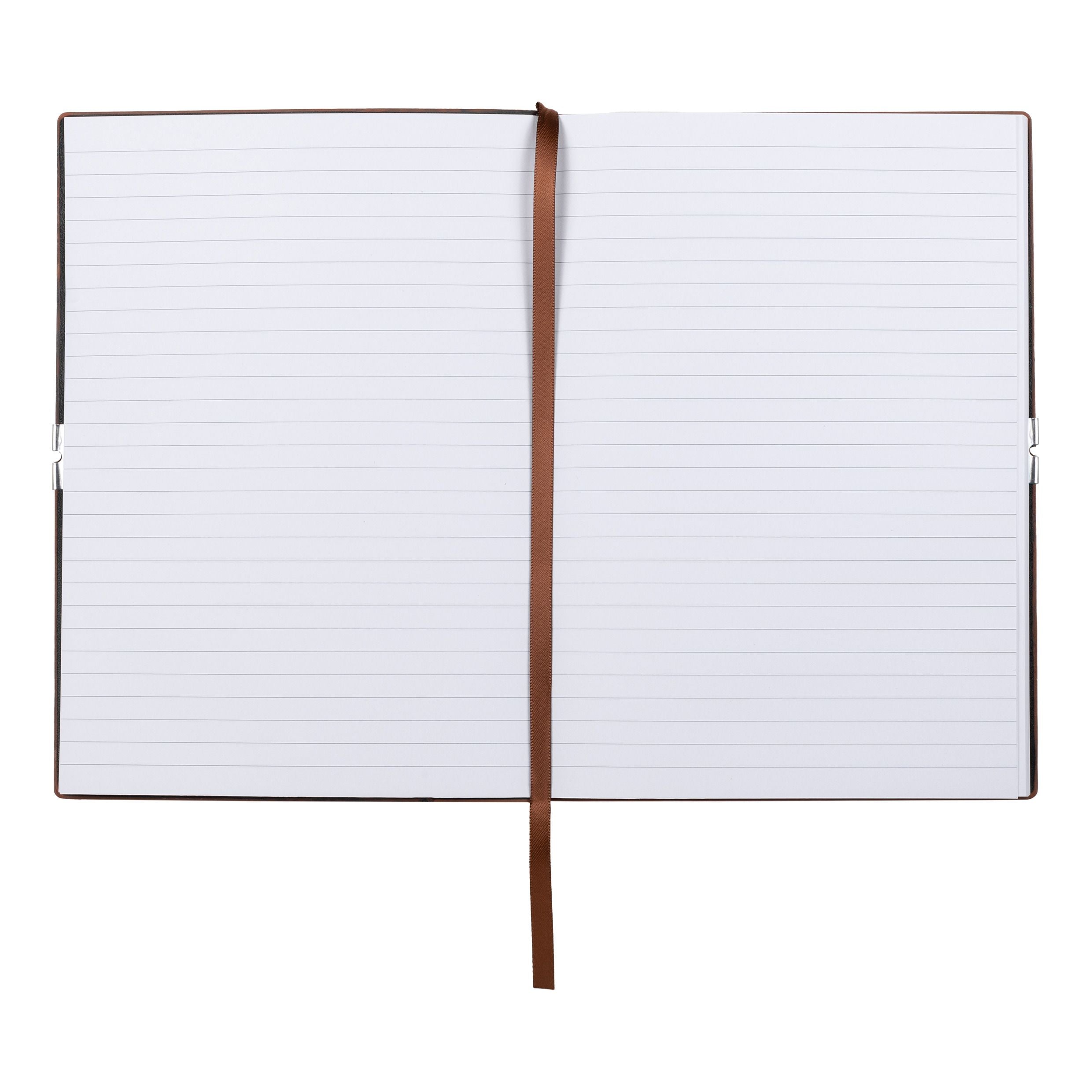 Caderno A5 Elegance Storyline Caramelo 80 Folhas Pautadas 100g/m² - Hugo Boss - Hnh124zl