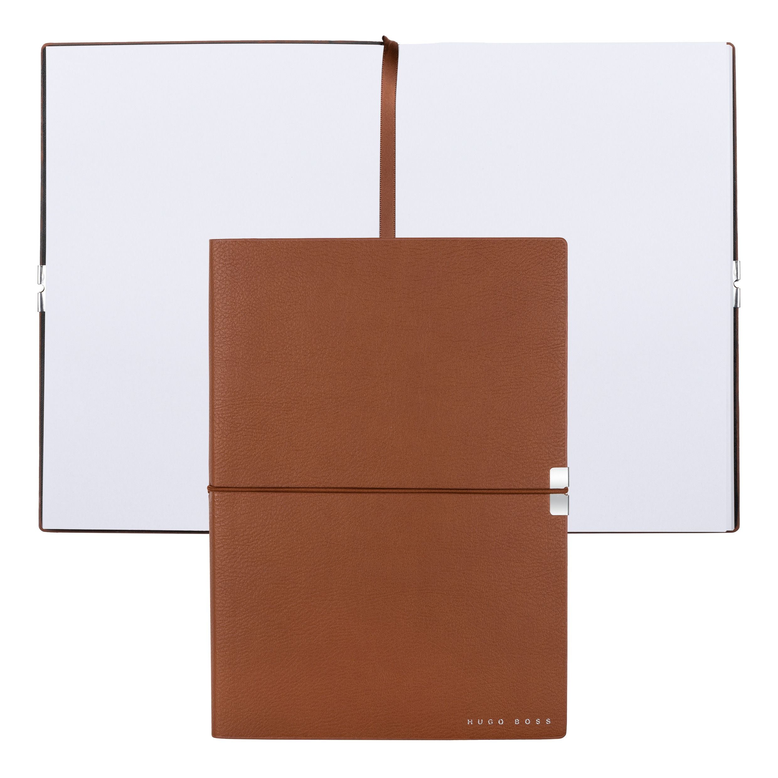 Caderno A5 Elegance Storyline Caramelo 80 Folhas sem Pauta 100g/m² - Hugo Boss - Hnh124zp