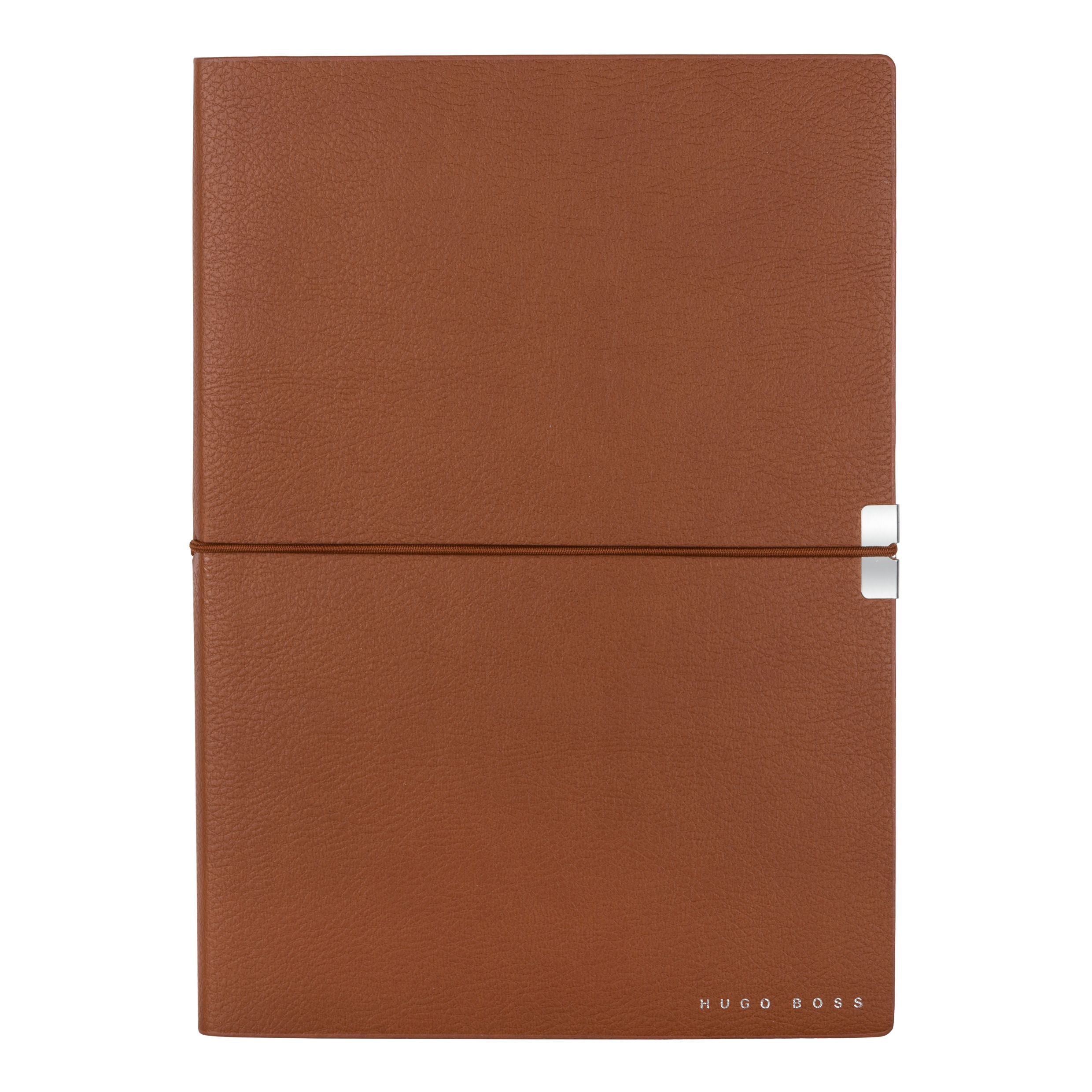 Caderno A5 Elegance Storyline Caramelo 80 Folhas sem Pauta 100g/m² - Hugo Boss - Hnh124zp