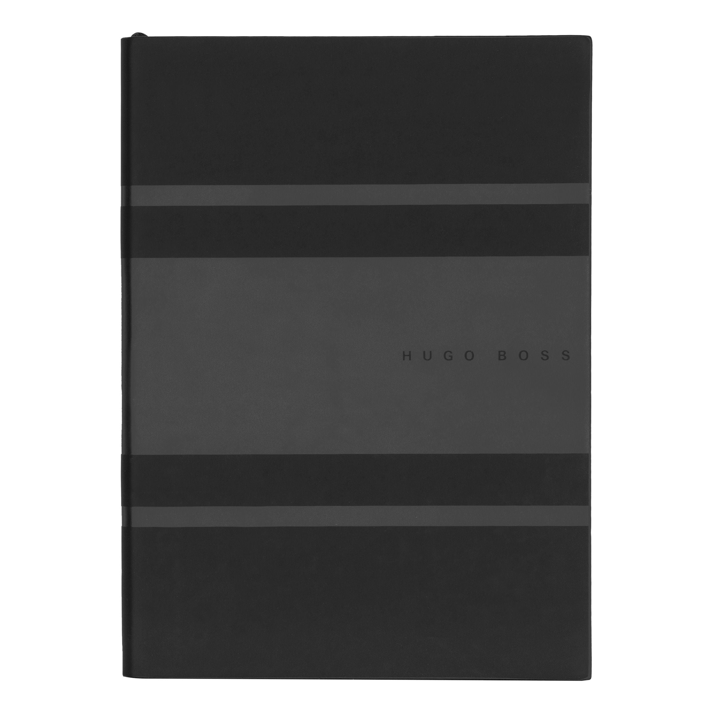 Caderno A5 Essential Gear Preto 80 Folhas Pontilhadas 80g/m² - Hugo Boss - Hnh127ad
