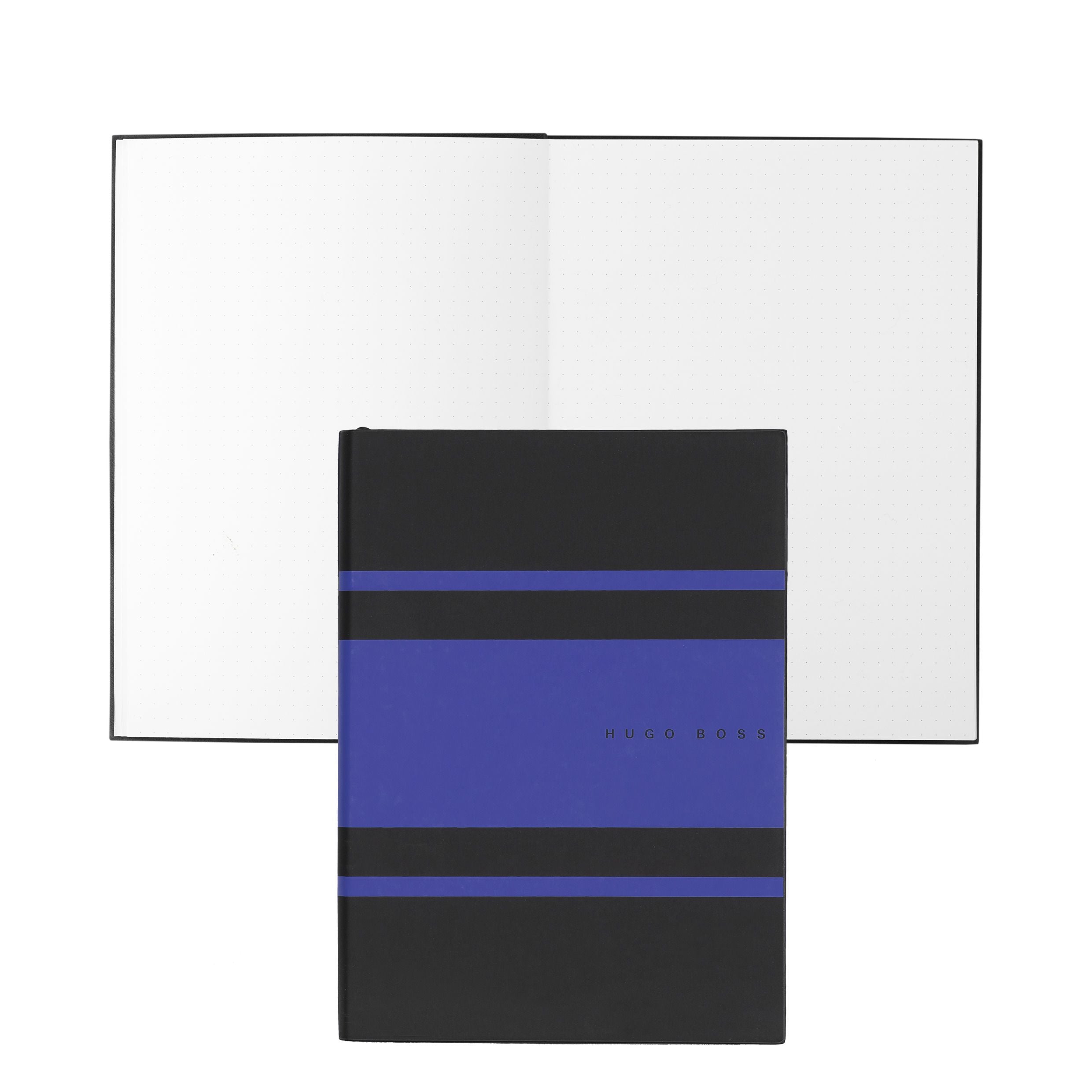 Caderno A5 Essential Gear Azul 80 Folhas Pontilhadas 80g/m² - Hugo Boss - Hnh127ld